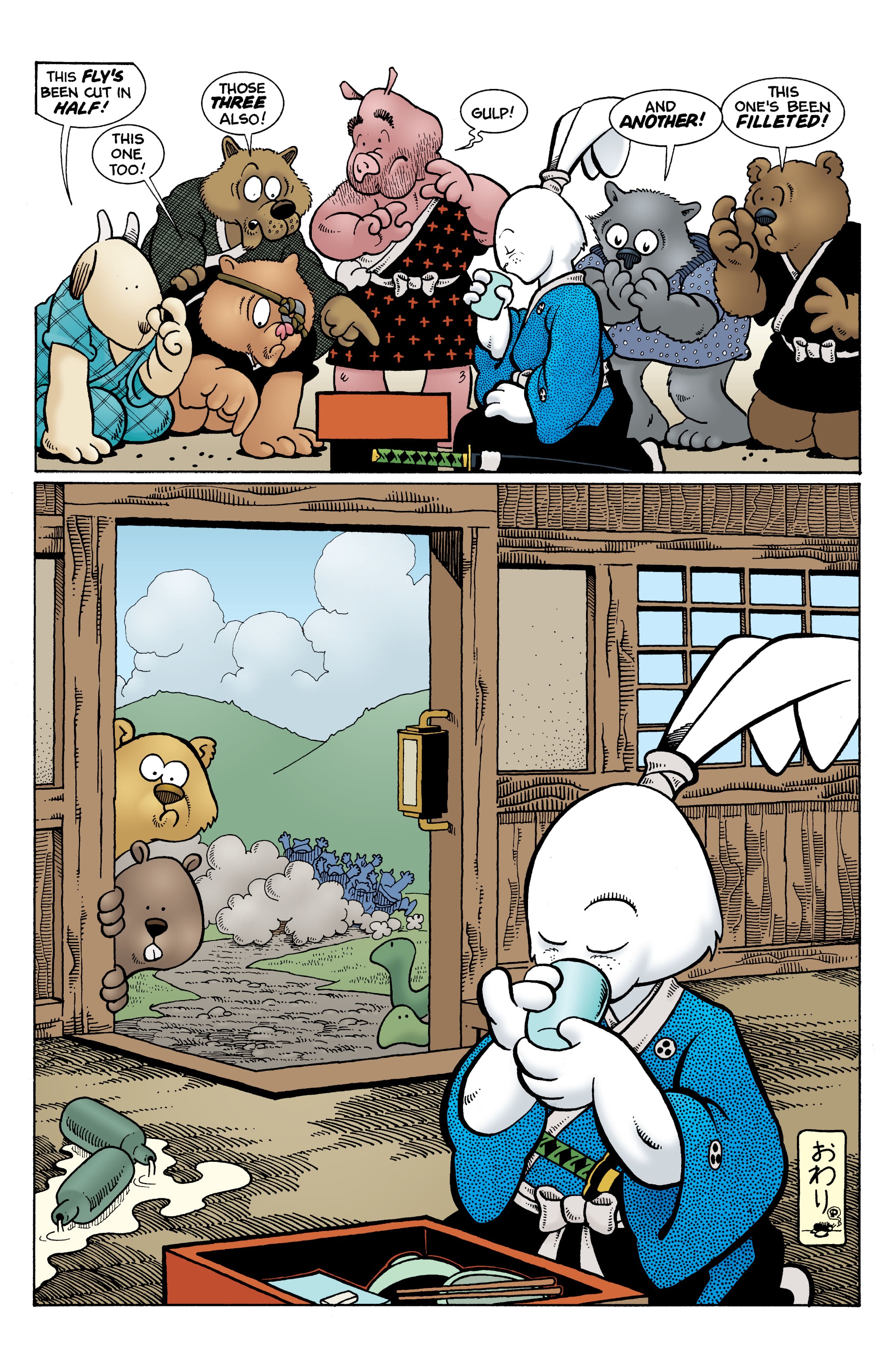 Read online Usagi Yojimbo Color Classics comic -  Issue #6 - 12