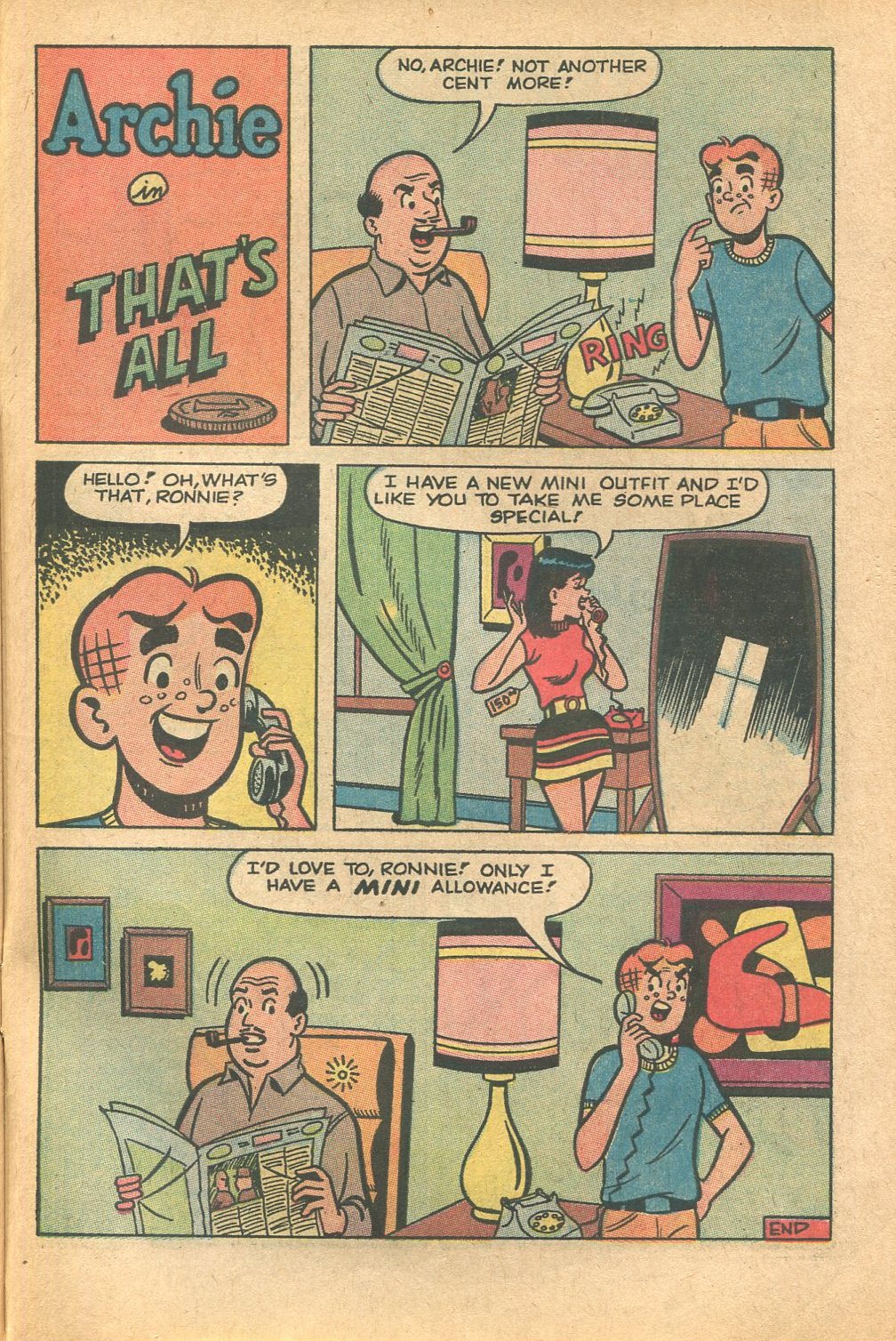 Read online Archie's Joke Book Magazine comic -  Issue #119 - 31