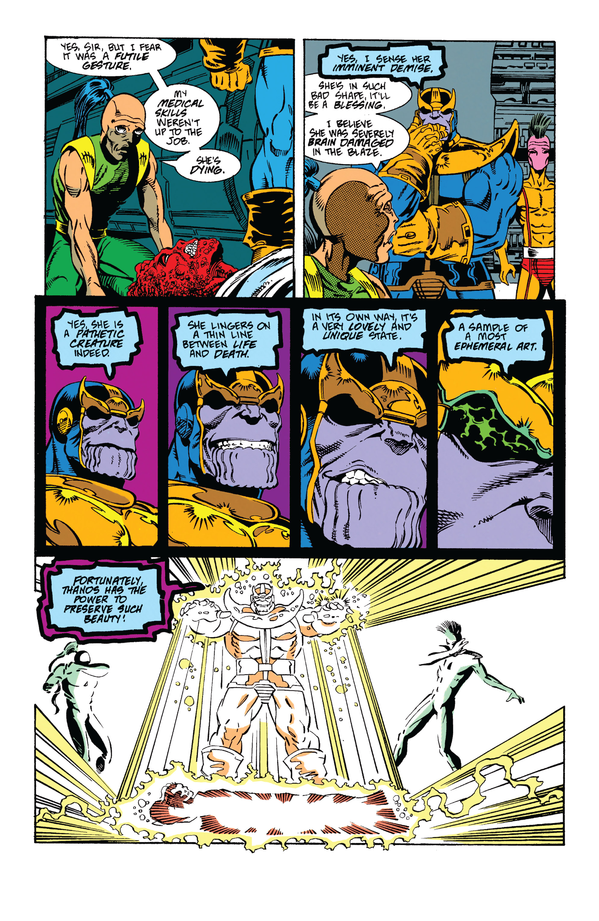 Read online Marvel-Verse: Thanos comic -  Issue # TPB - 51