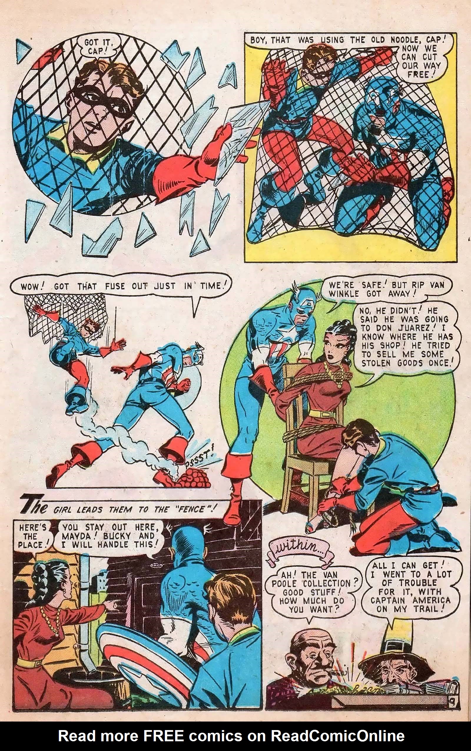 Captain America Comics 63 Page 9