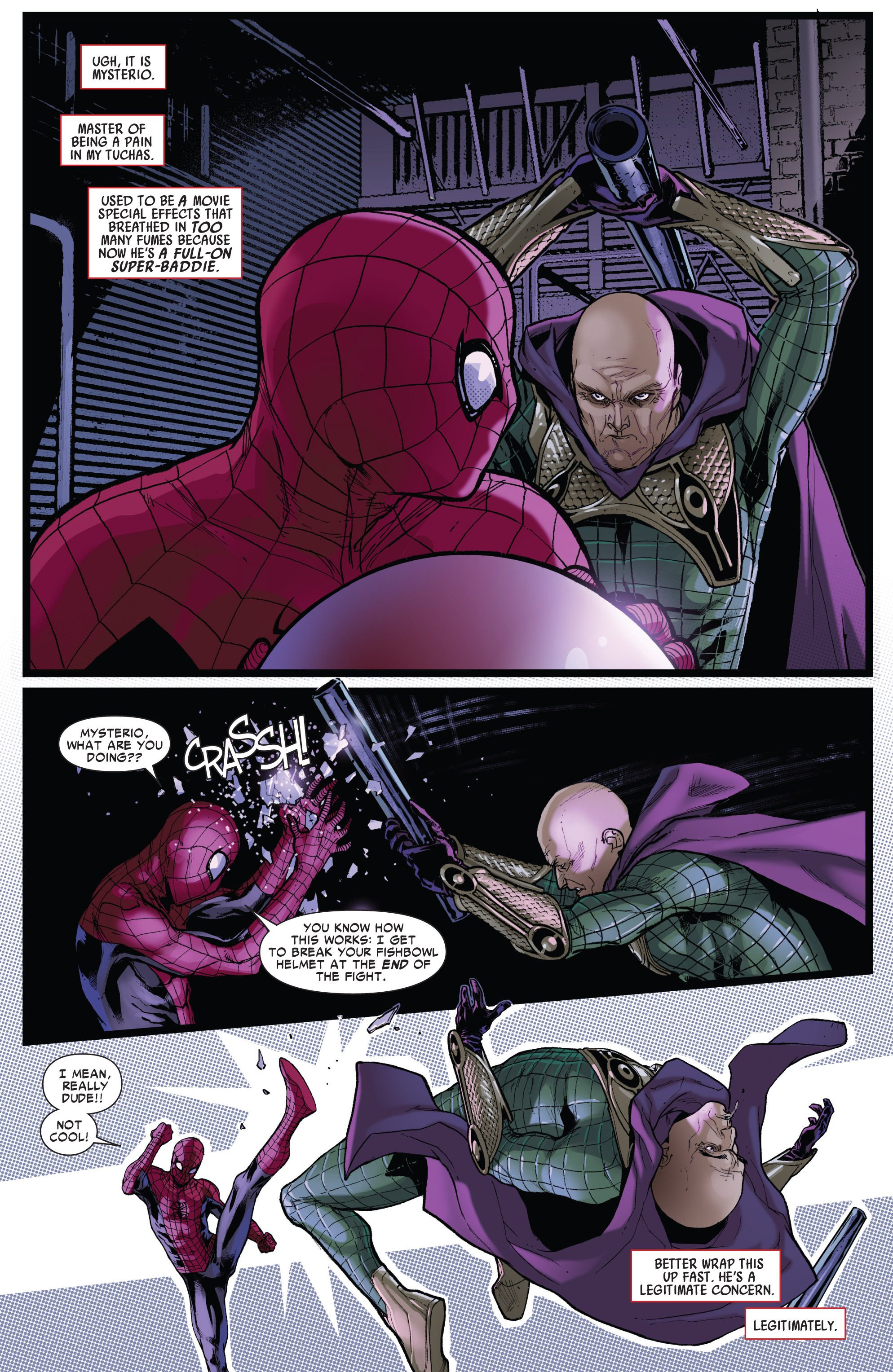 Read online Spider-Men comic -  Issue #1 - 10