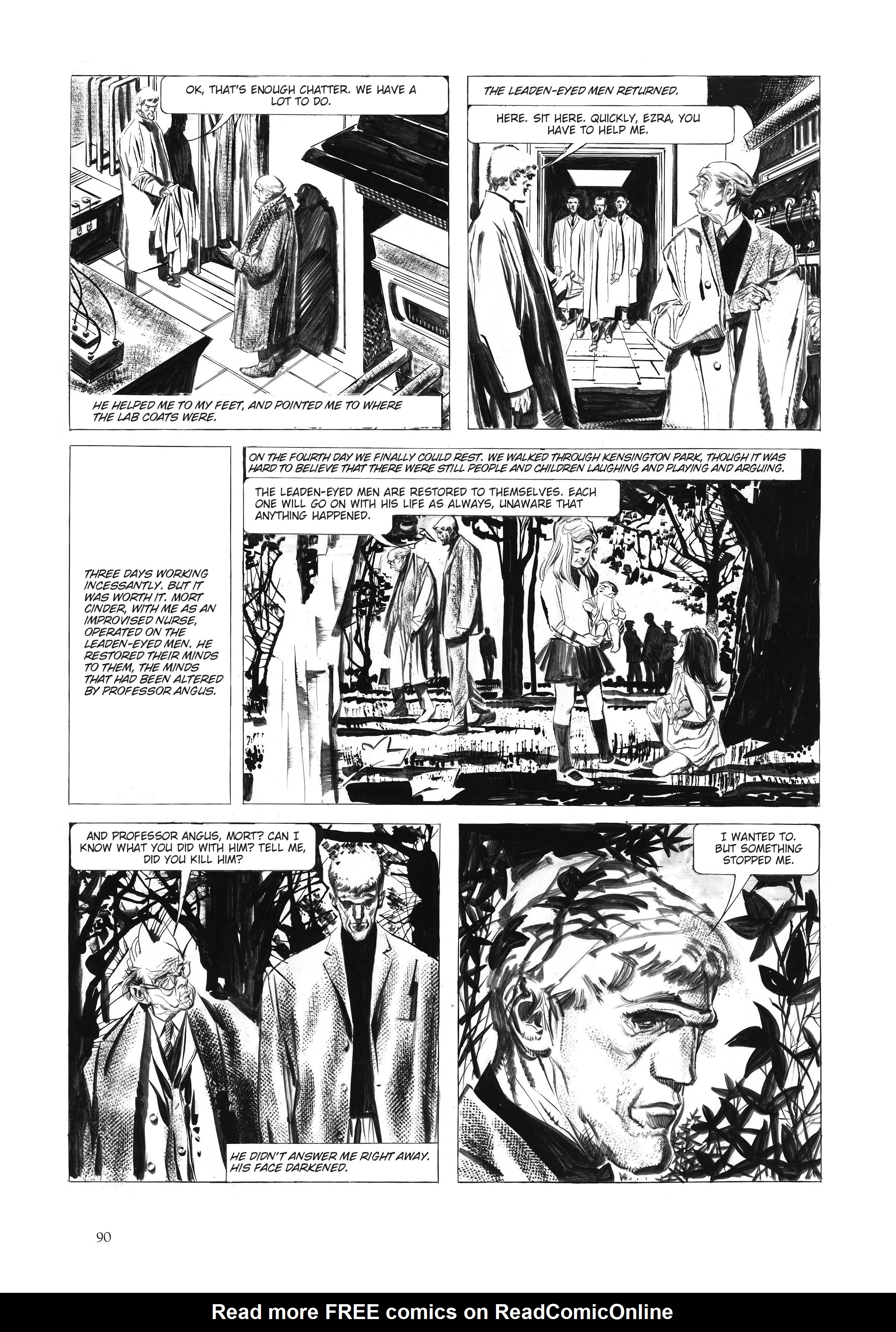 Read online Mort Cinder comic -  Issue # TPB (Part 1) - 94