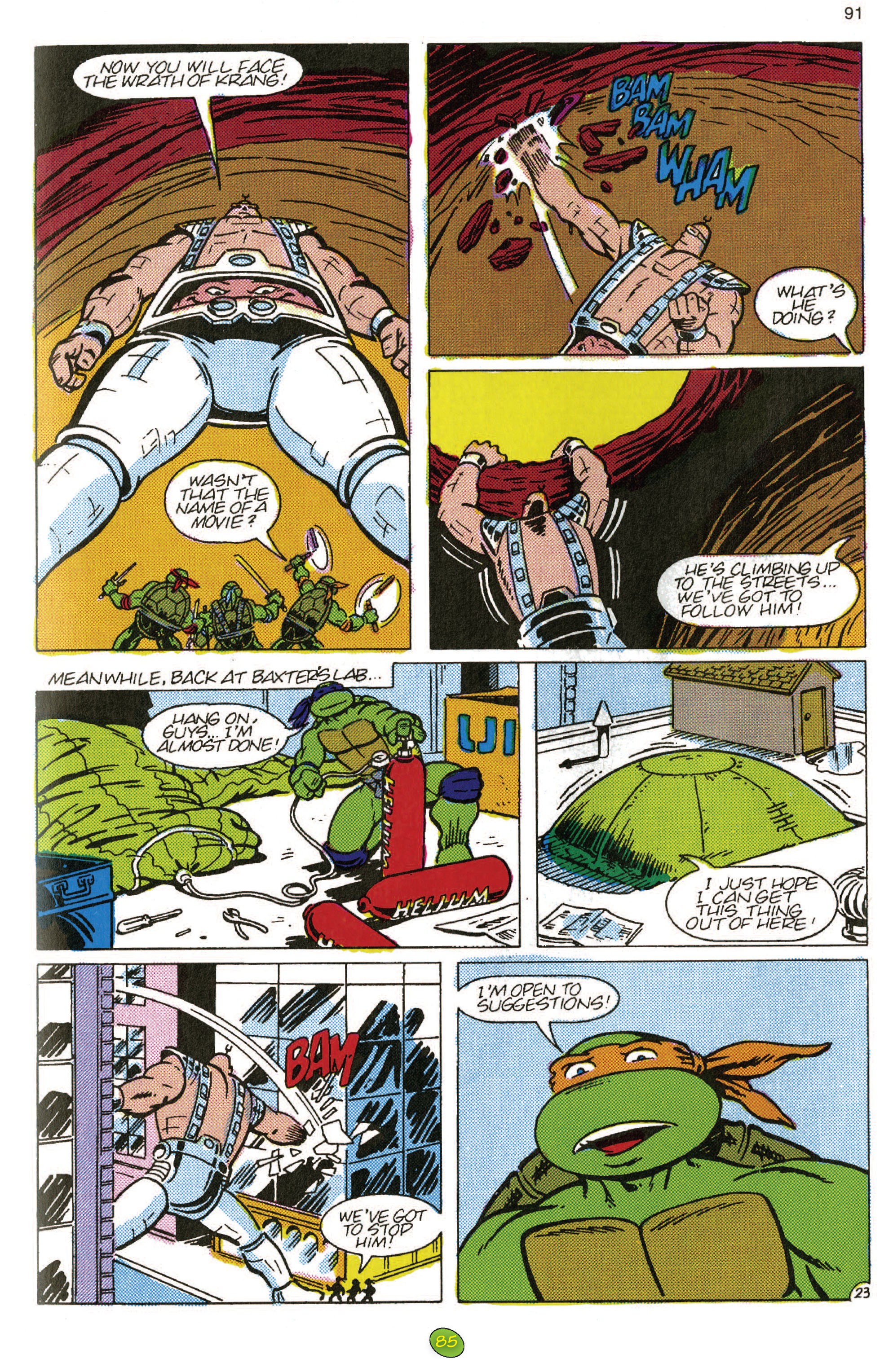 Read online Teenage Mutant Ninja Turtles 100-Page Spectacular comic -  Issue # TPB - 87