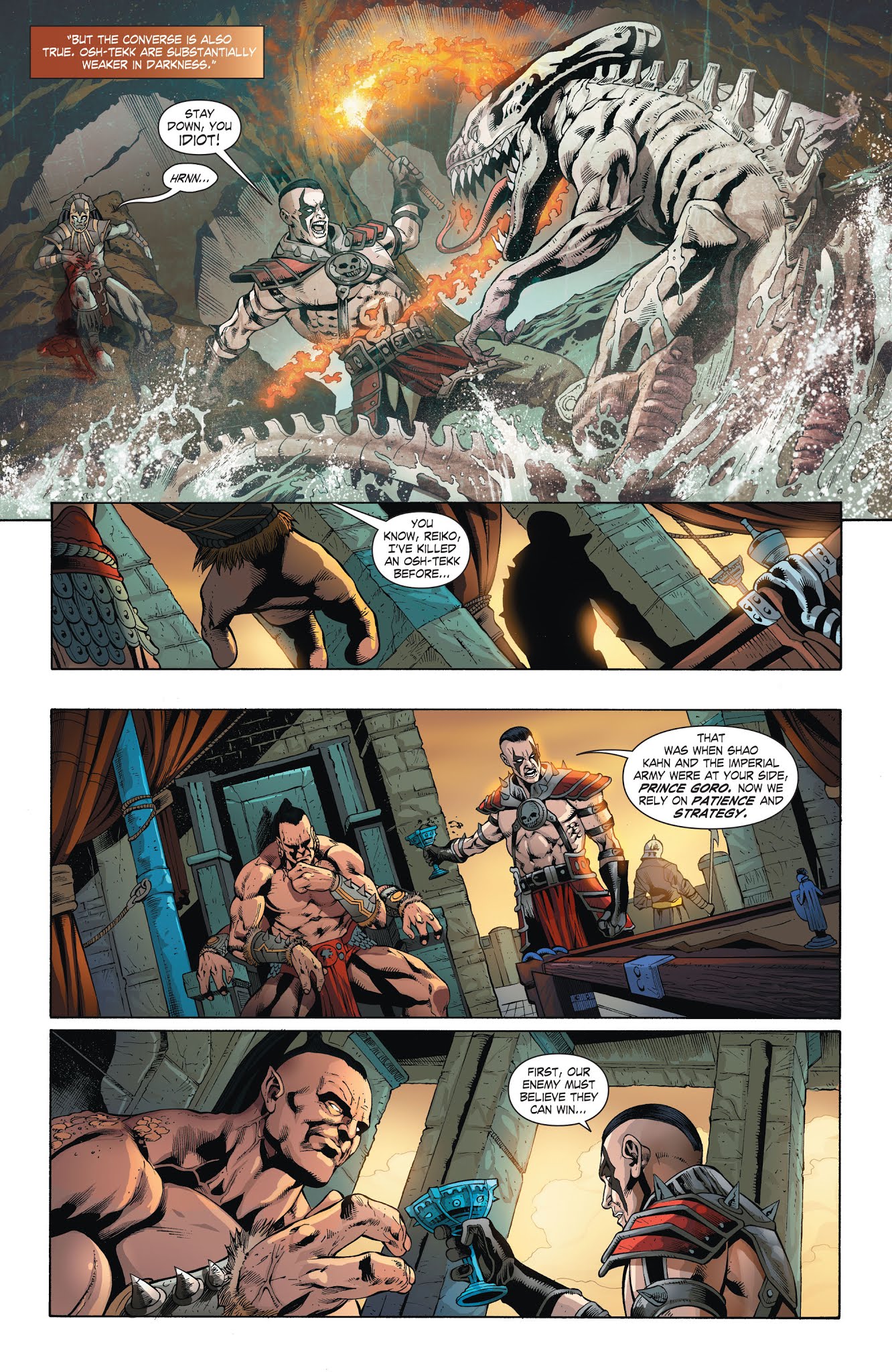 Read online Mortal Kombat X [I] comic -  Issue # _TPB 1 - 72