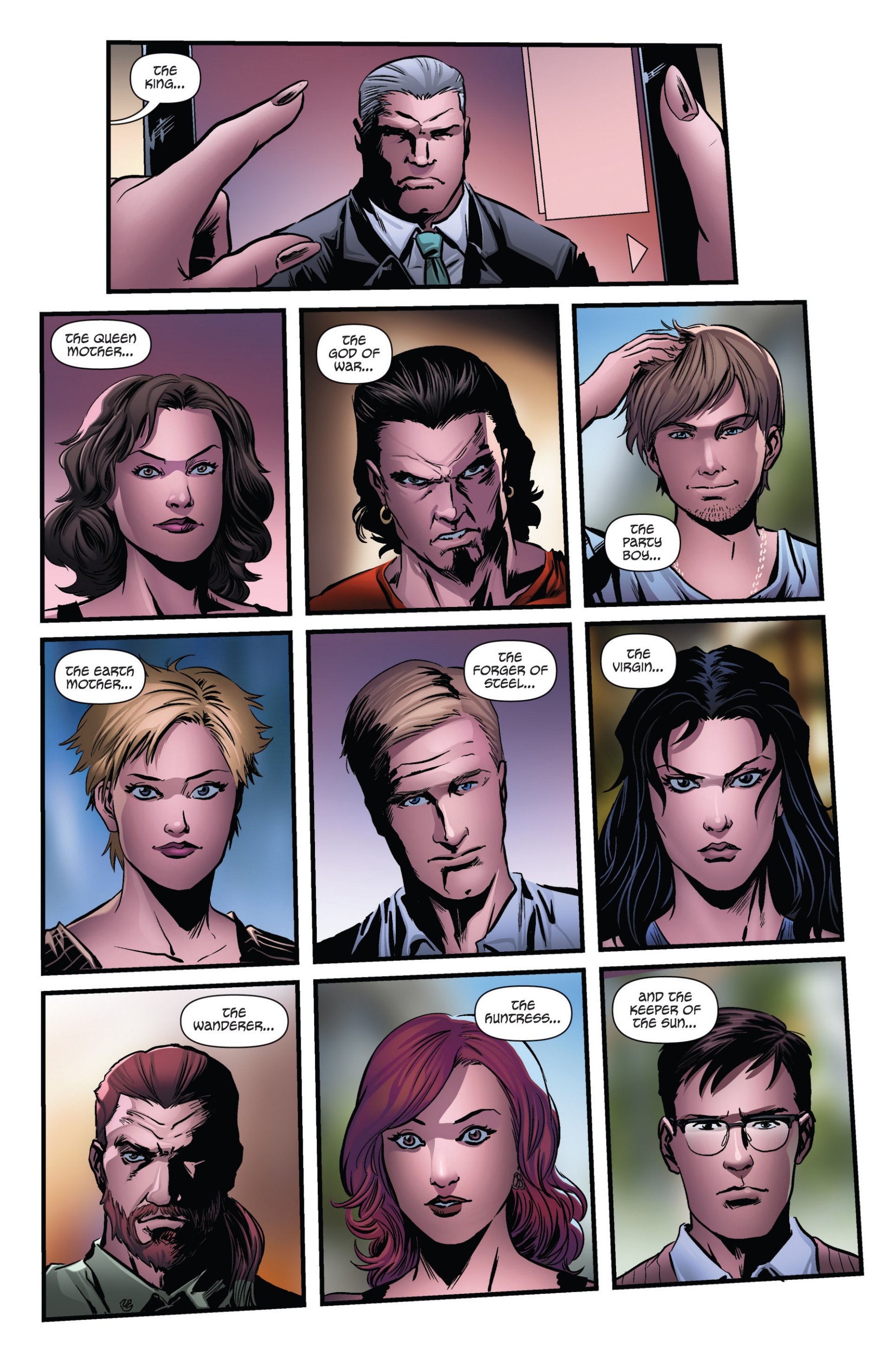 Read online Grimm Fairy Tales presents Goddess Inc. comic -  Issue #1 - 6