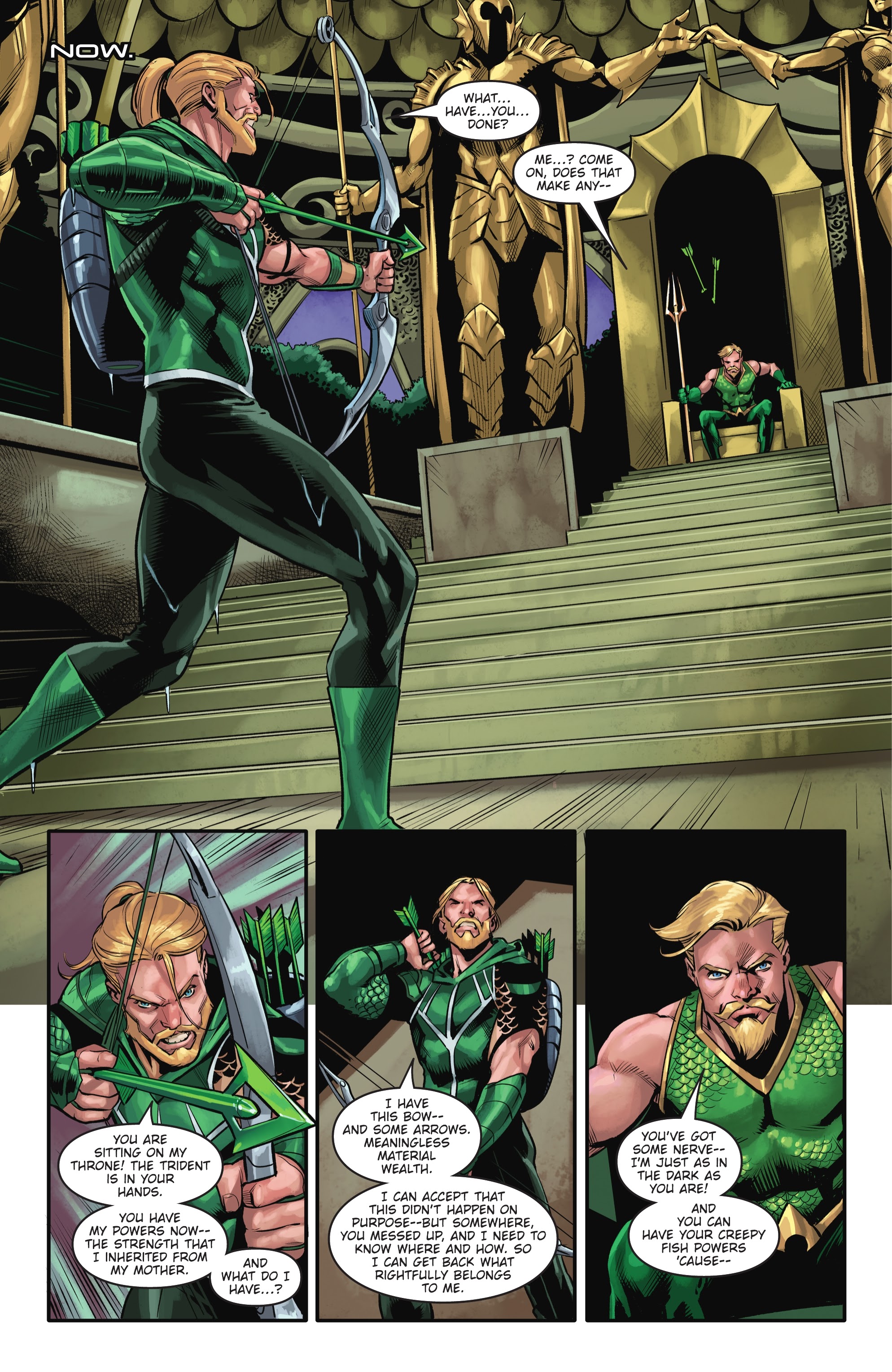 Read online Aquaman/Green Arrow - Deep Target comic -  Issue #1 - 18