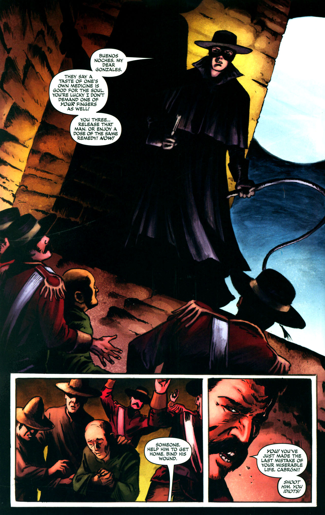 Read online Zorro (2008) comic -  Issue #3 - 20