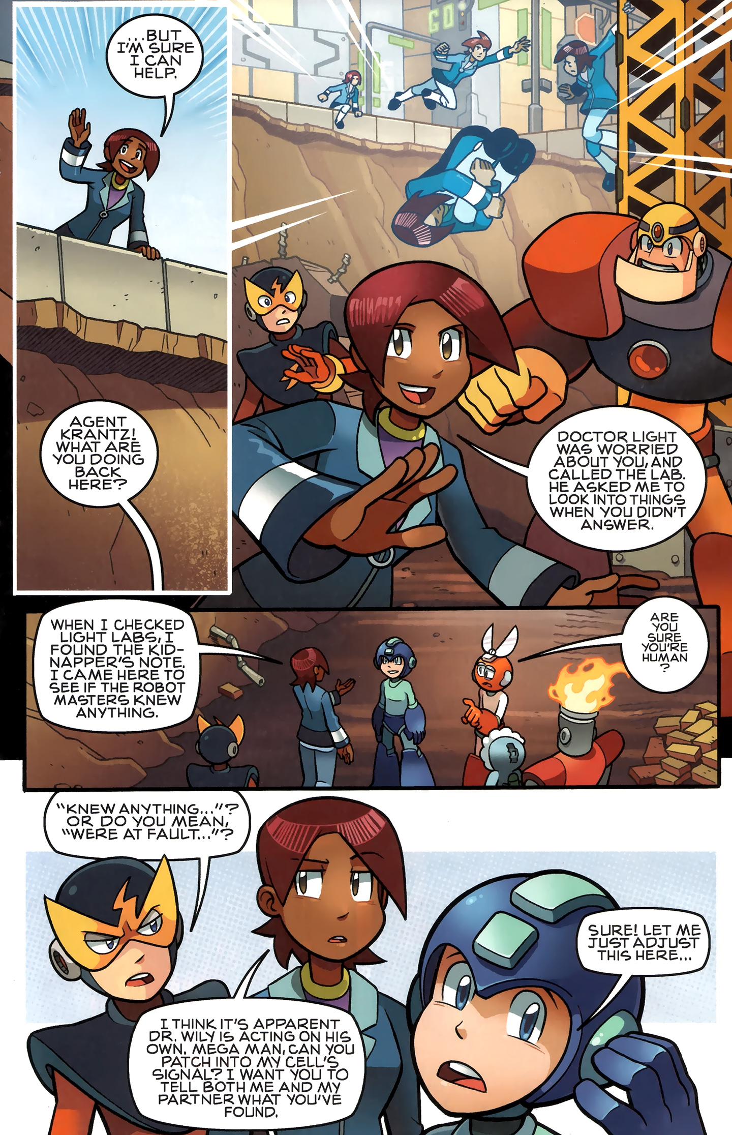 Read online Mega Man comic -  Issue #7 - 10