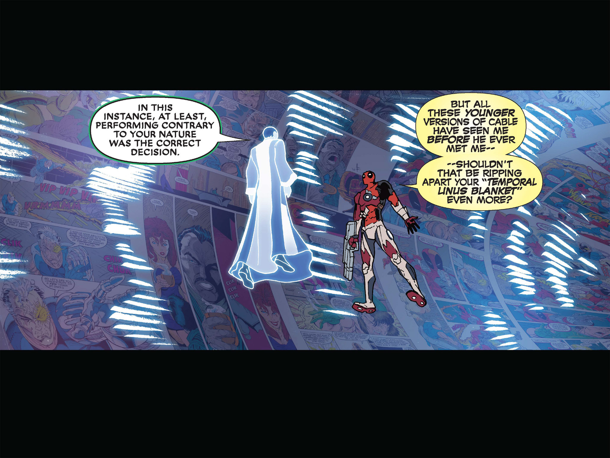 Read online Deadpool & Cable: Split Second Infinite Comic comic -  Issue #5 - 52