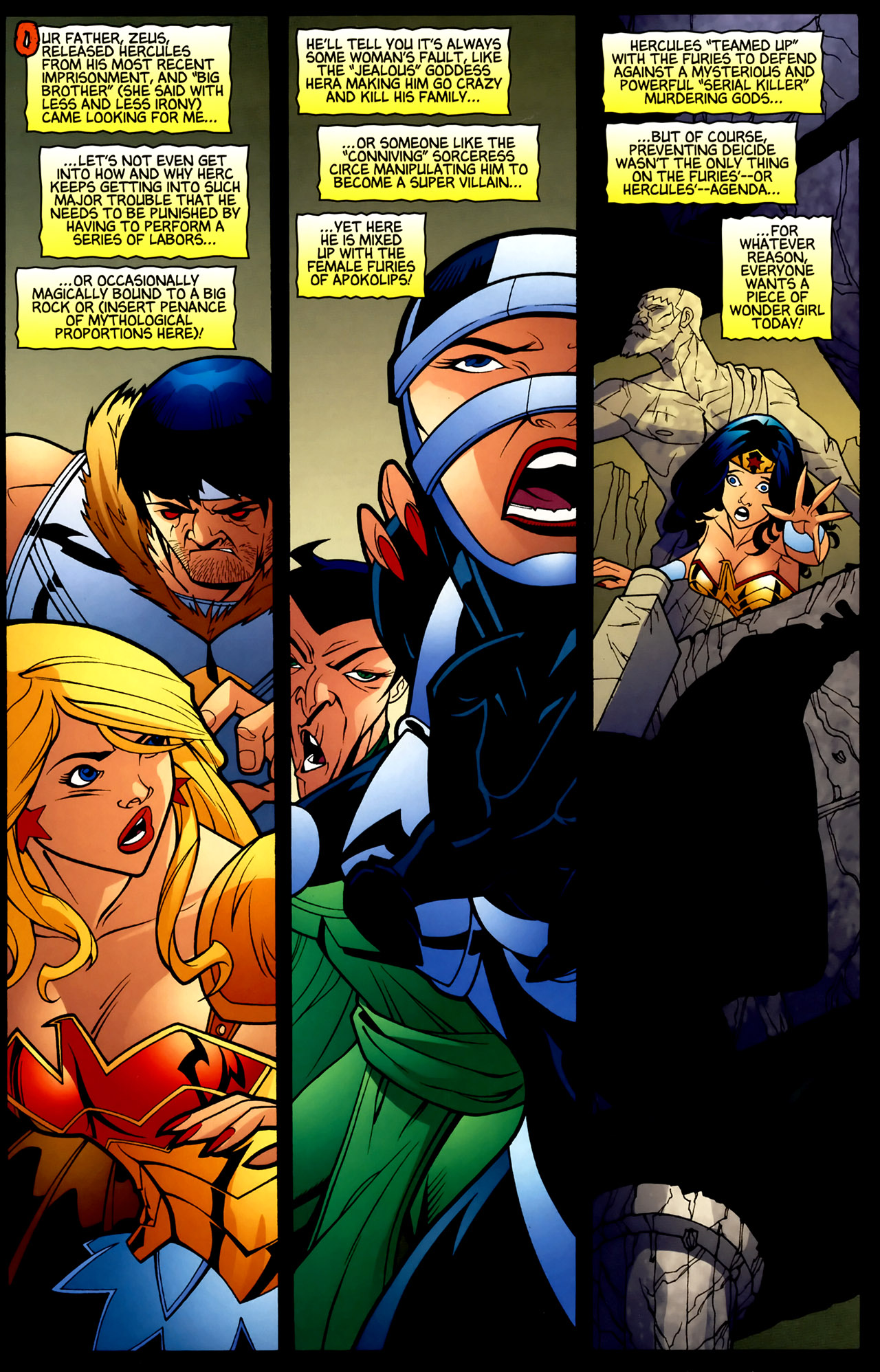 Read online Wonder Girl (2007) comic -  Issue #6 - 4