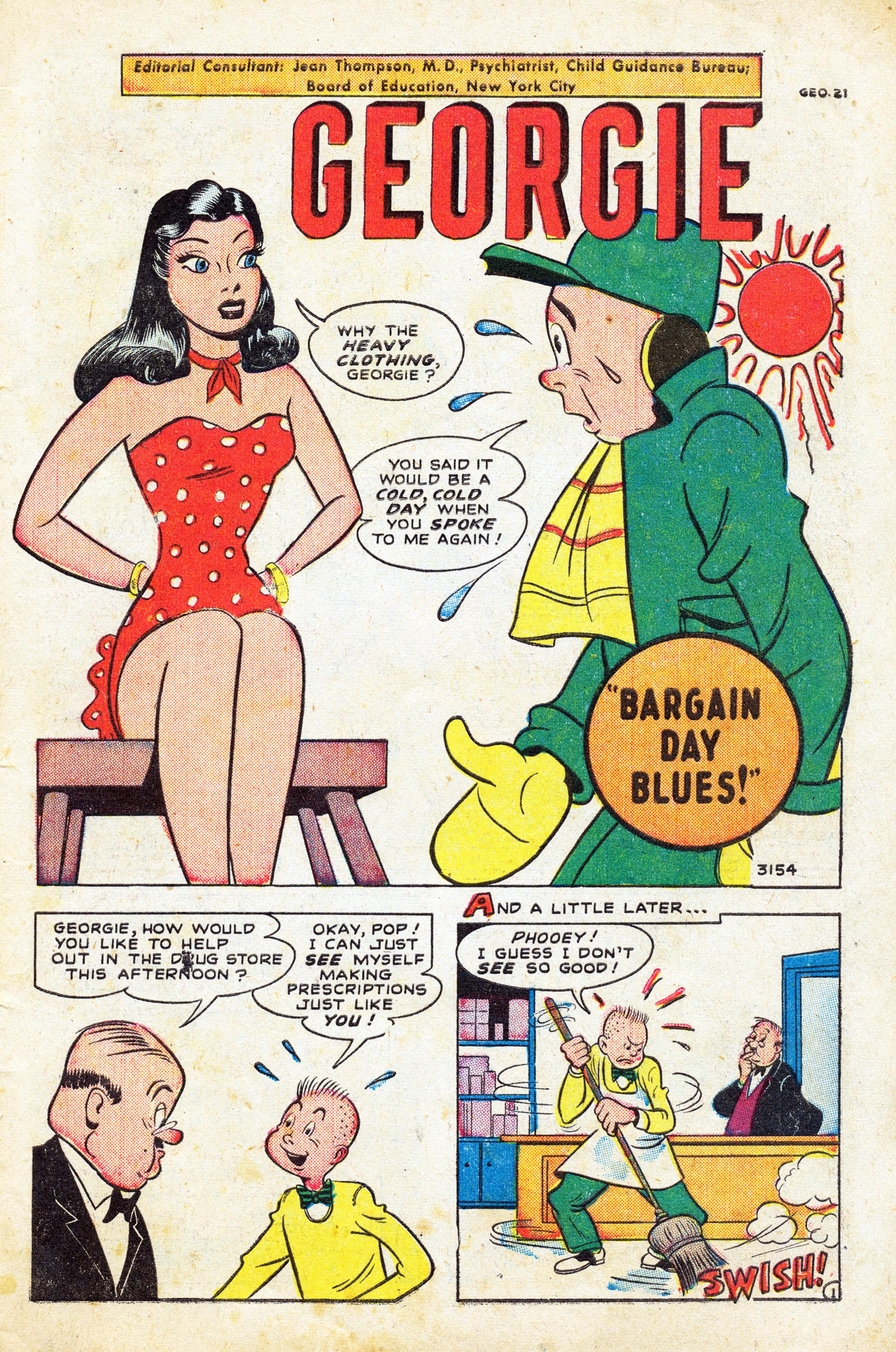 Read online Georgie And Judy Comics comic -  Issue #21 - 3