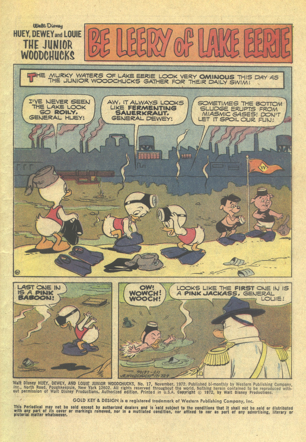 Read online Huey, Dewey, and Louie Junior Woodchucks comic -  Issue #17 - 3