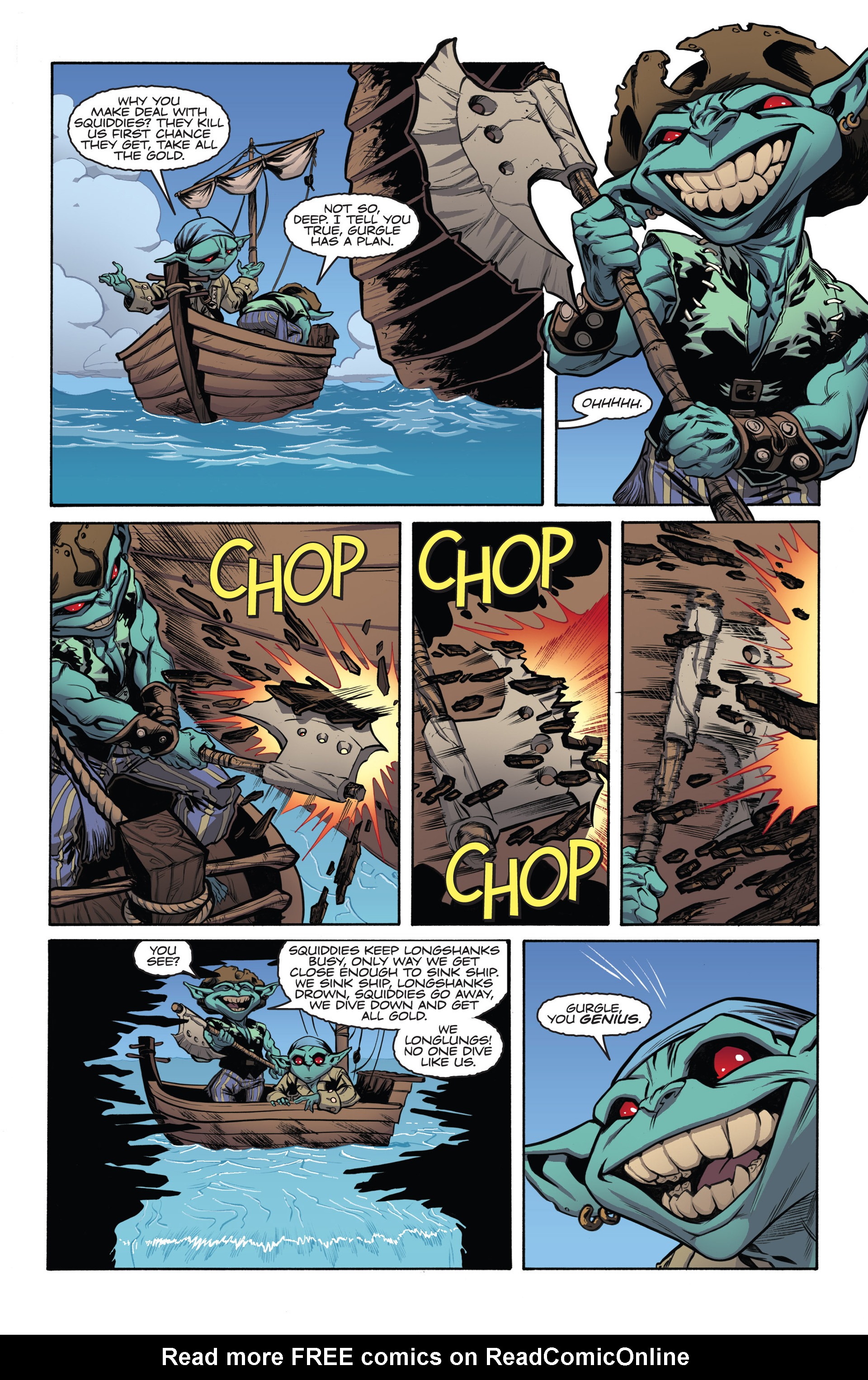 Read online Pathfinder: Goblins! comic -  Issue #2 - 9