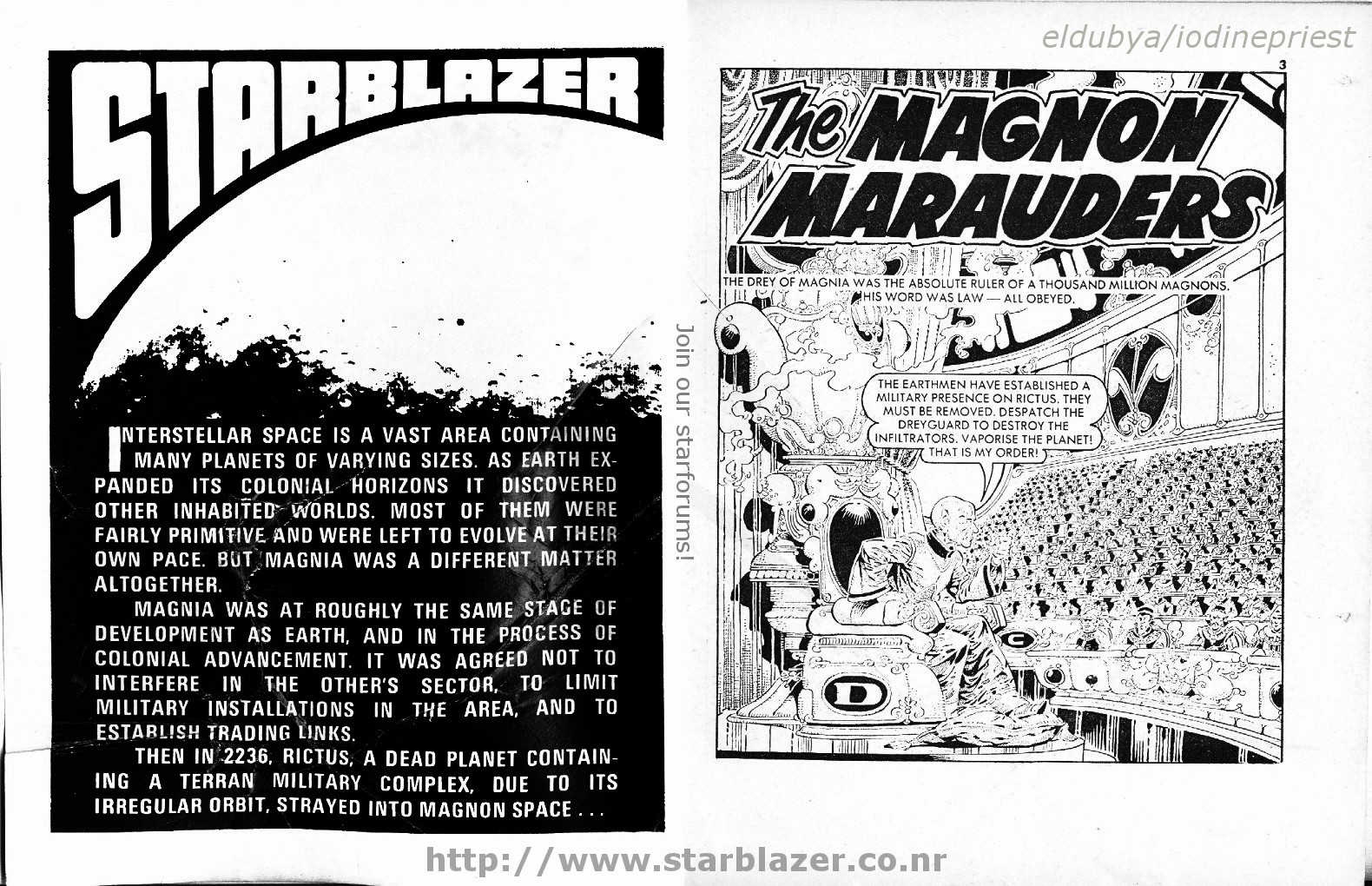Read online Starblazer comic -  Issue #107 - 3
