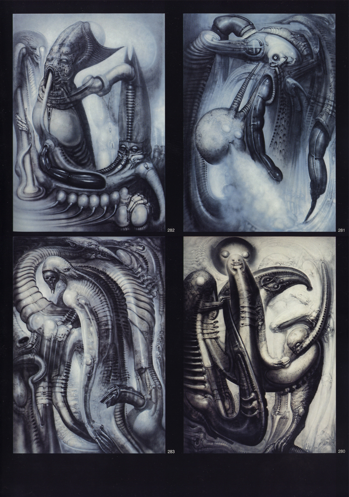 Read online H.R.Giger's Necronomicon comic -  Issue # TPB - 49