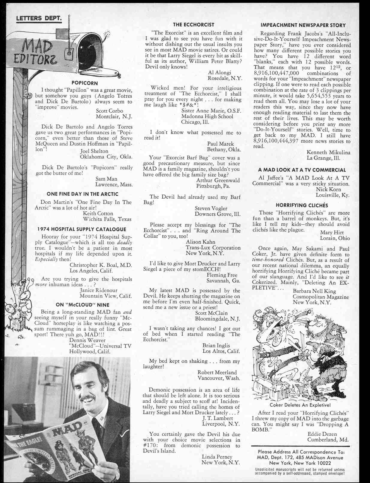 Read online MAD comic -  Issue #172 - 4