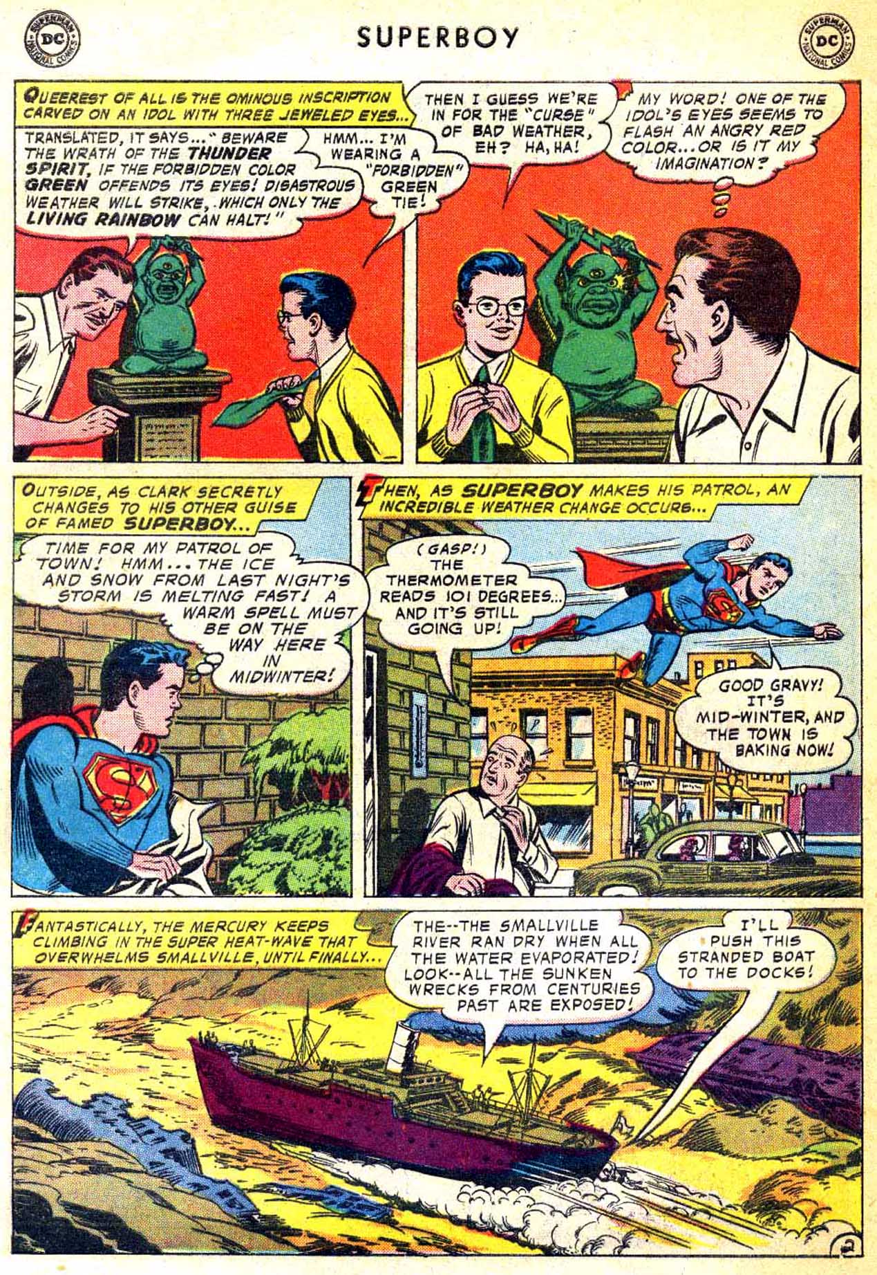 Read online Superboy (1949) comic -  Issue #62 - 21