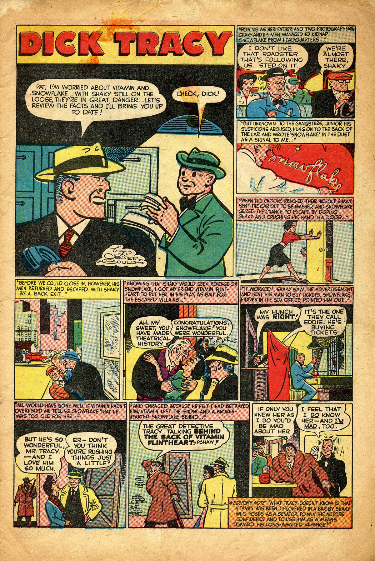 Read online Dick Tracy comic -  Issue #32 - 3