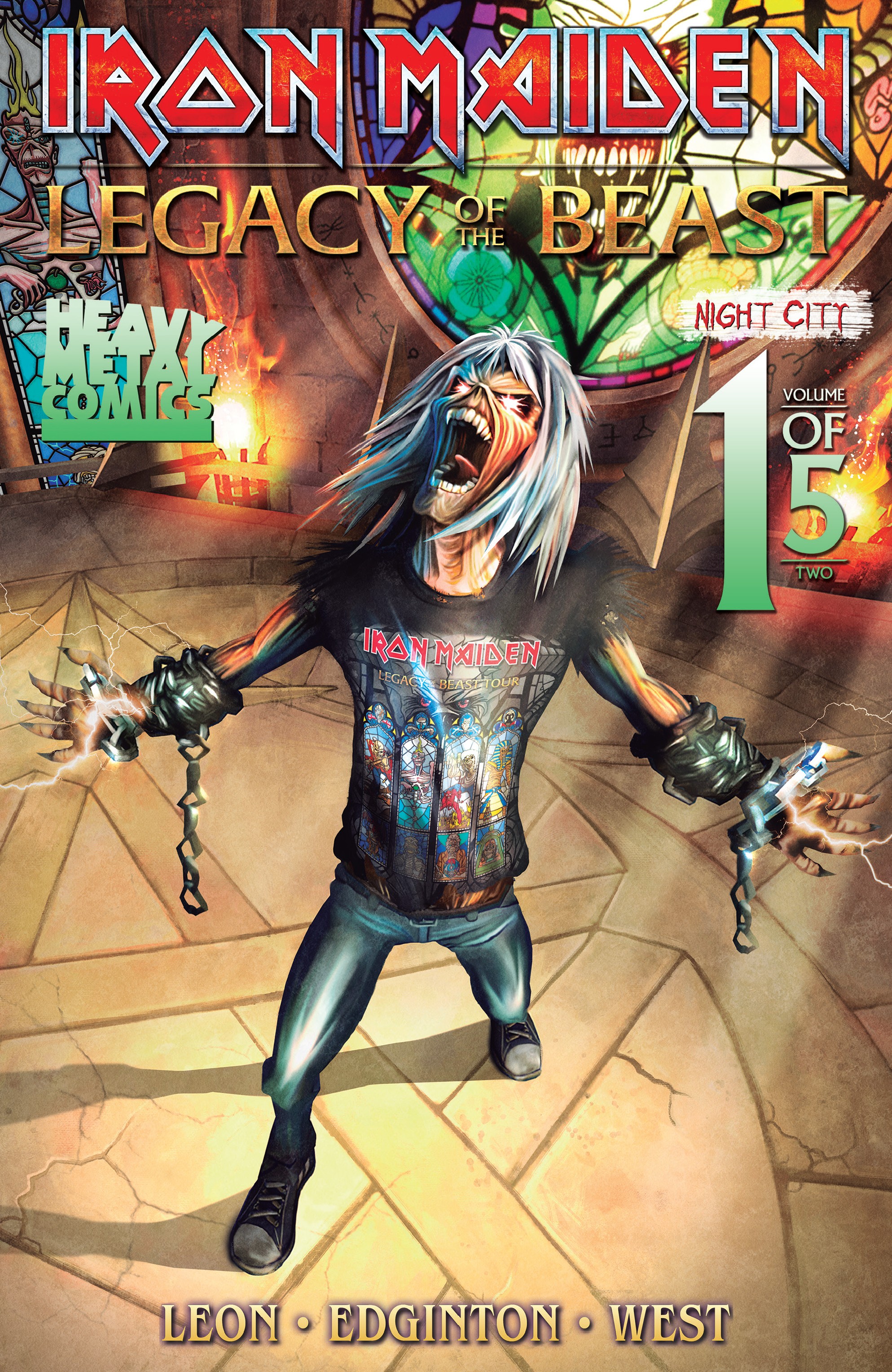 Read online Iron Maiden: Legacy of the Beast - Night City comic -  Issue #1 - 1