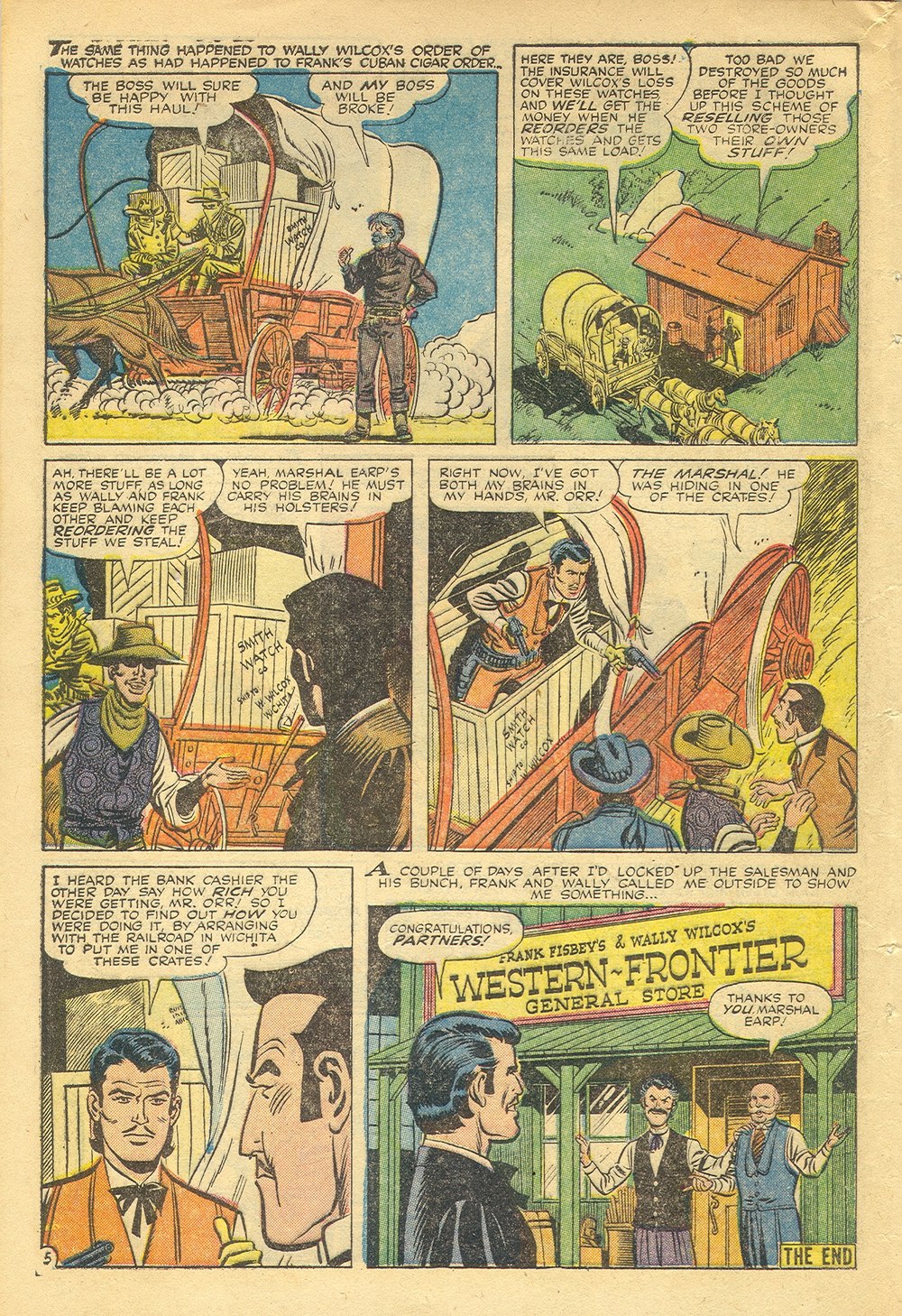 Read online Wyatt Earp comic -  Issue #7 - 32