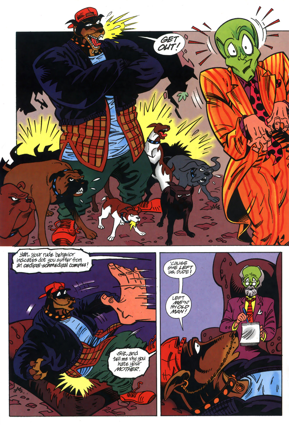 Read online Adventures Of The Mask comic -  Issue #3 - 16