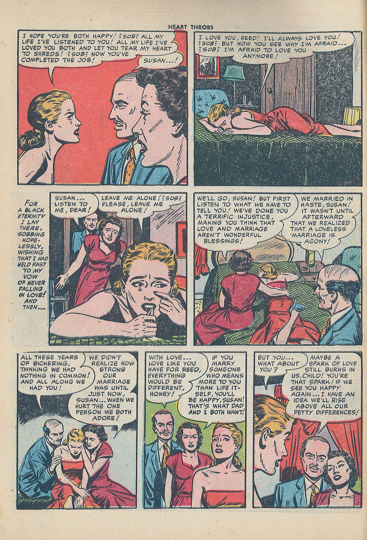 Read online Heart Throbs comic -  Issue #17 - 10