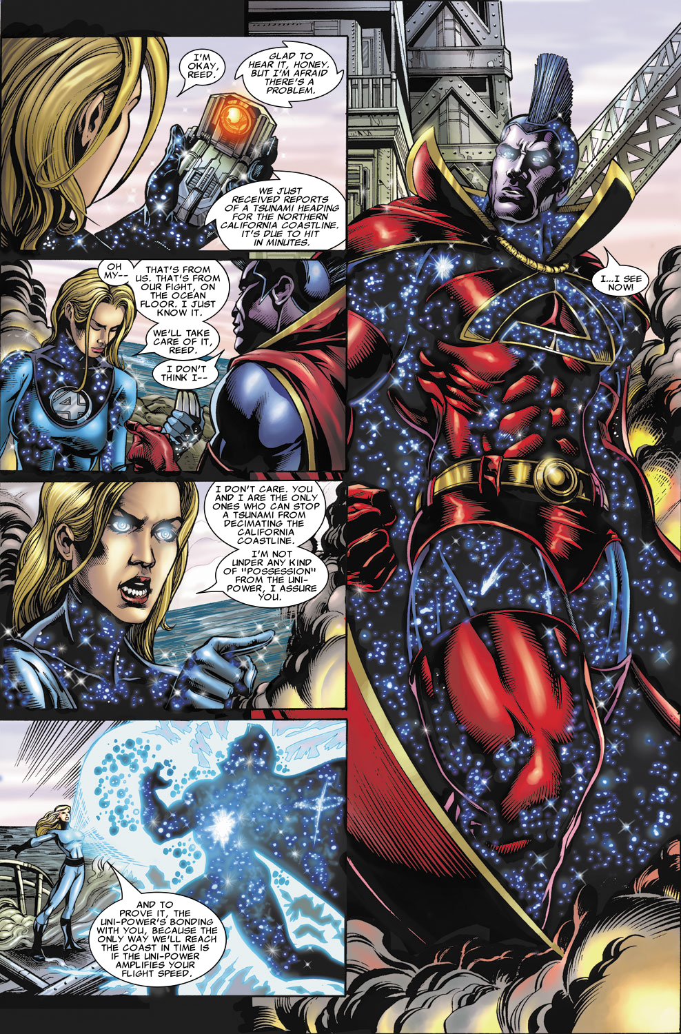 Read online Captain Universe comic -  Issue # Issue Invisible Woman - 17