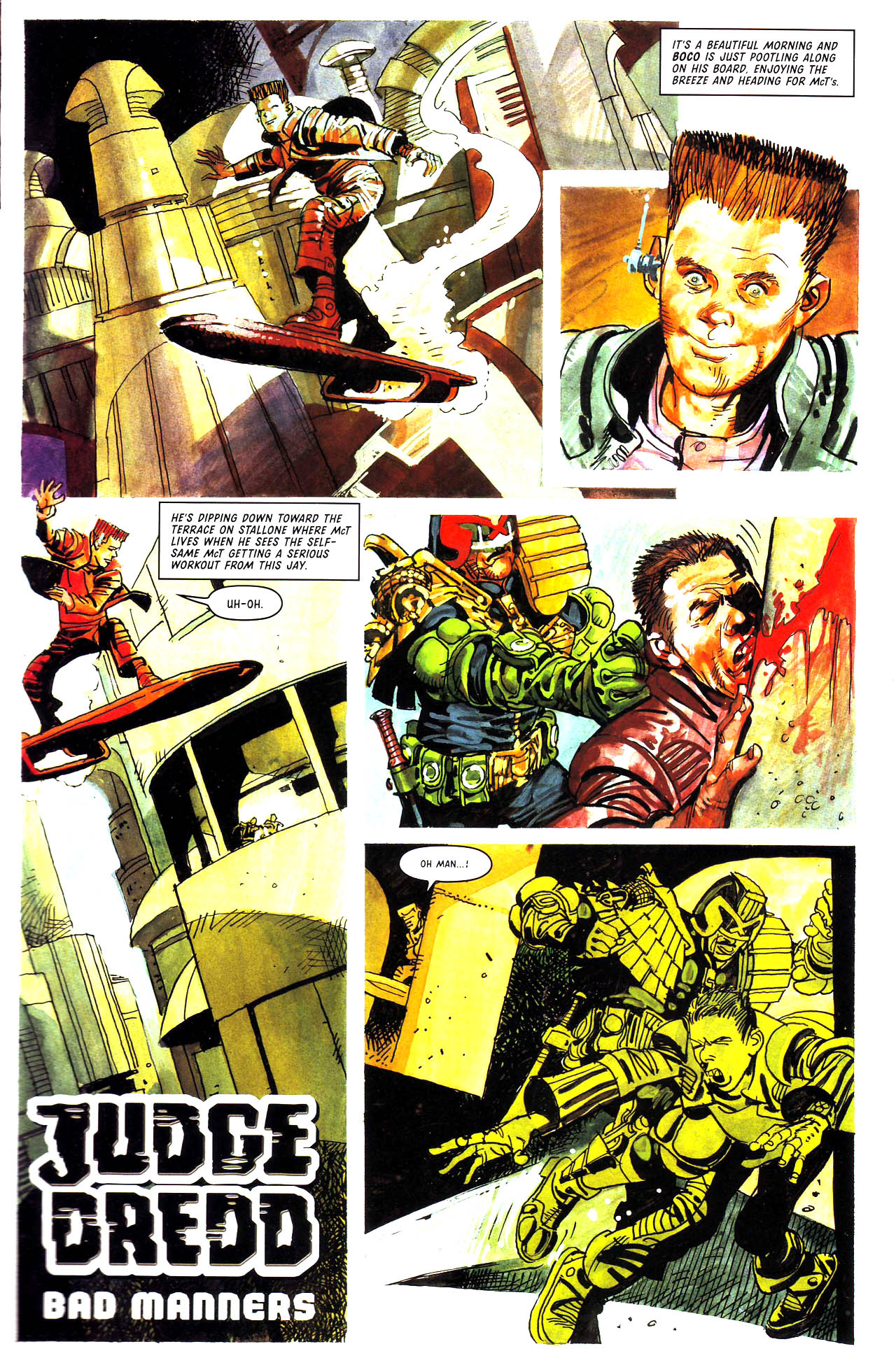 Read online Judge Dredd Megazine (vol. 4) comic -  Issue #4 - 3