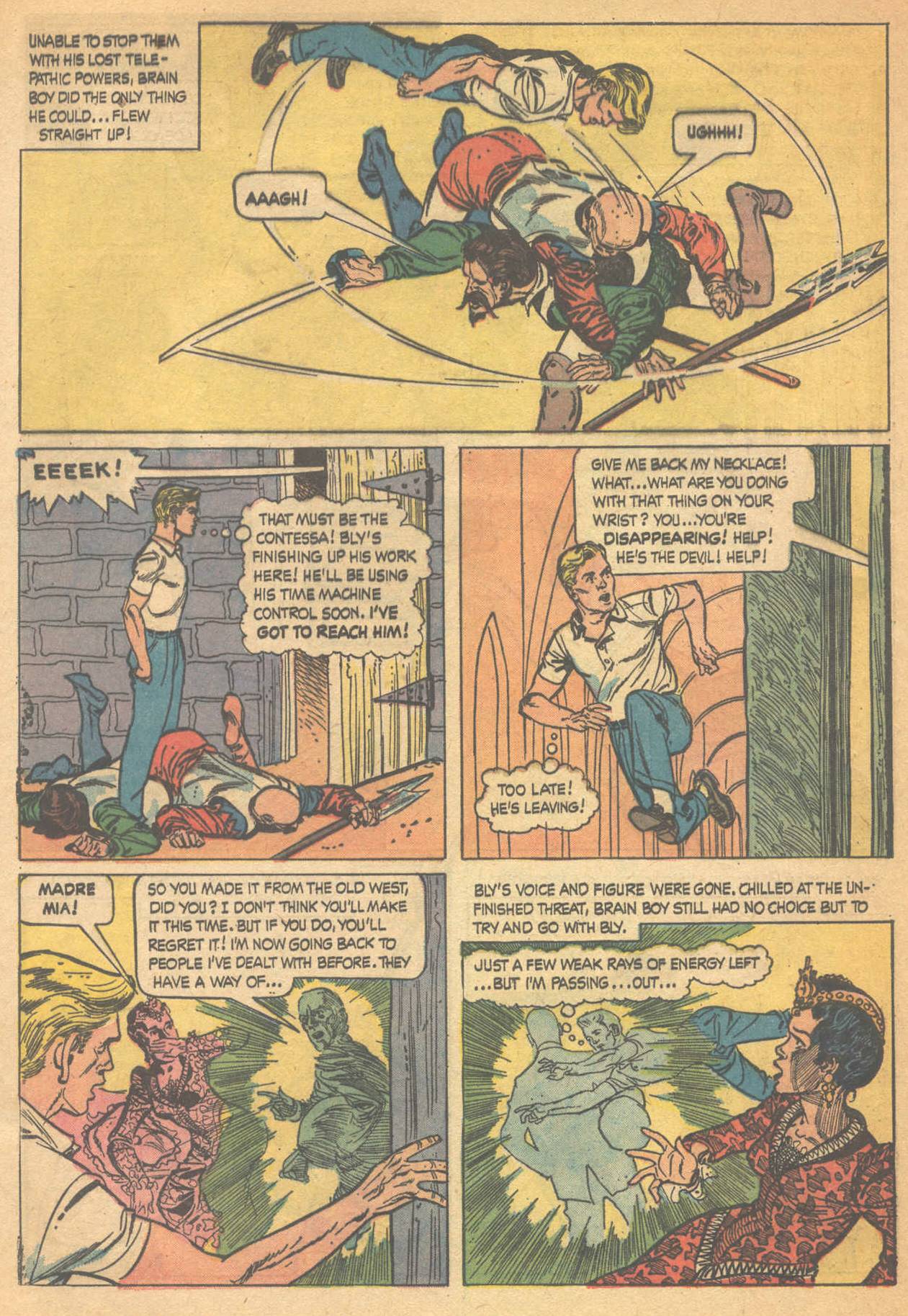 Read online Brain Boy (1962) comic -  Issue #4 - 24