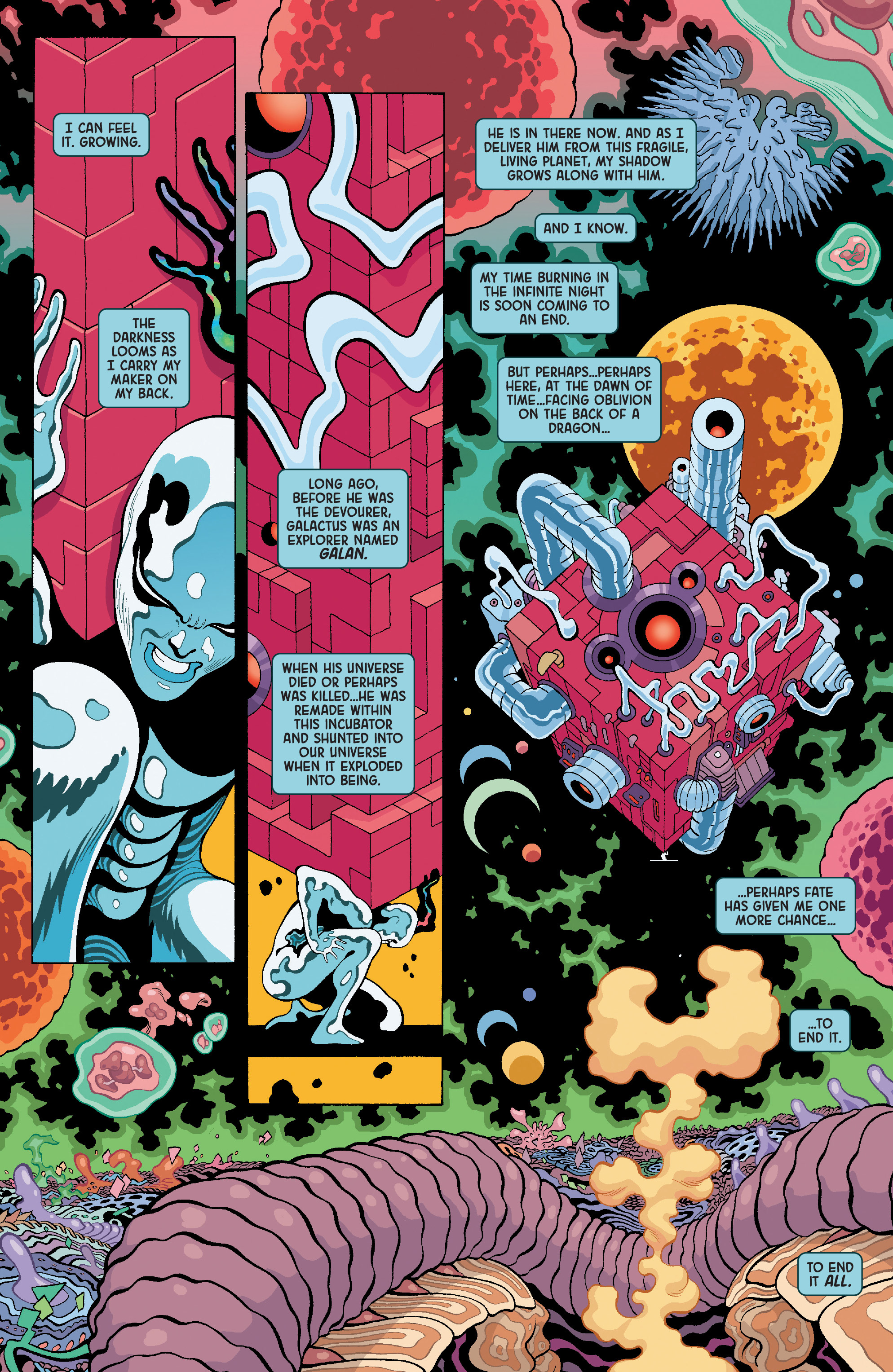 Read online Silver Surfer: Black comic -  Issue #4 - 3