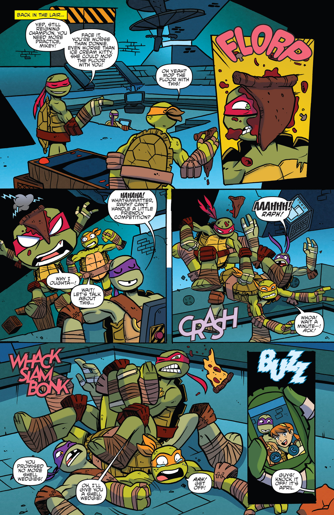Read online Teenage Mutant Ninja Turtles Amazing Adventures comic -  Issue #5 - 7