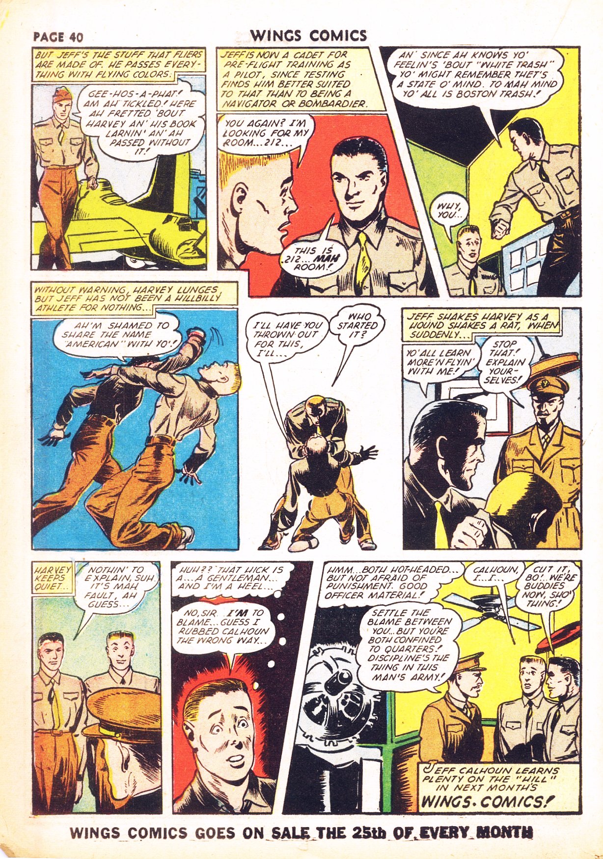 Read online Wings Comics comic -  Issue #26 - 42