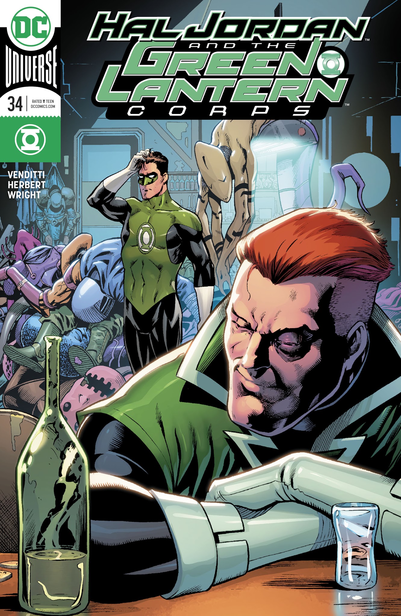 Read online Hal Jordan And The Green Lantern Corps comic -  Issue #34 - 3