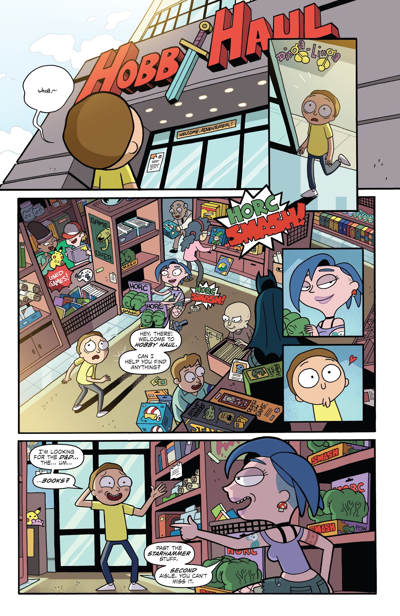 Read online Rick and Morty vs Dungeons & Dragons comic -  Issue #1 - 7