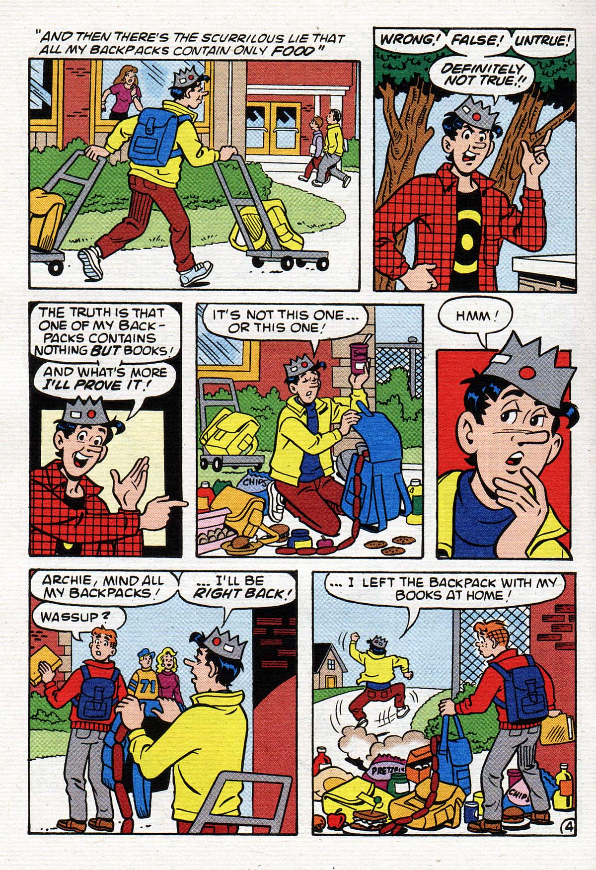Read online Jughead's Double Digest Magazine comic -  Issue #94 - 185