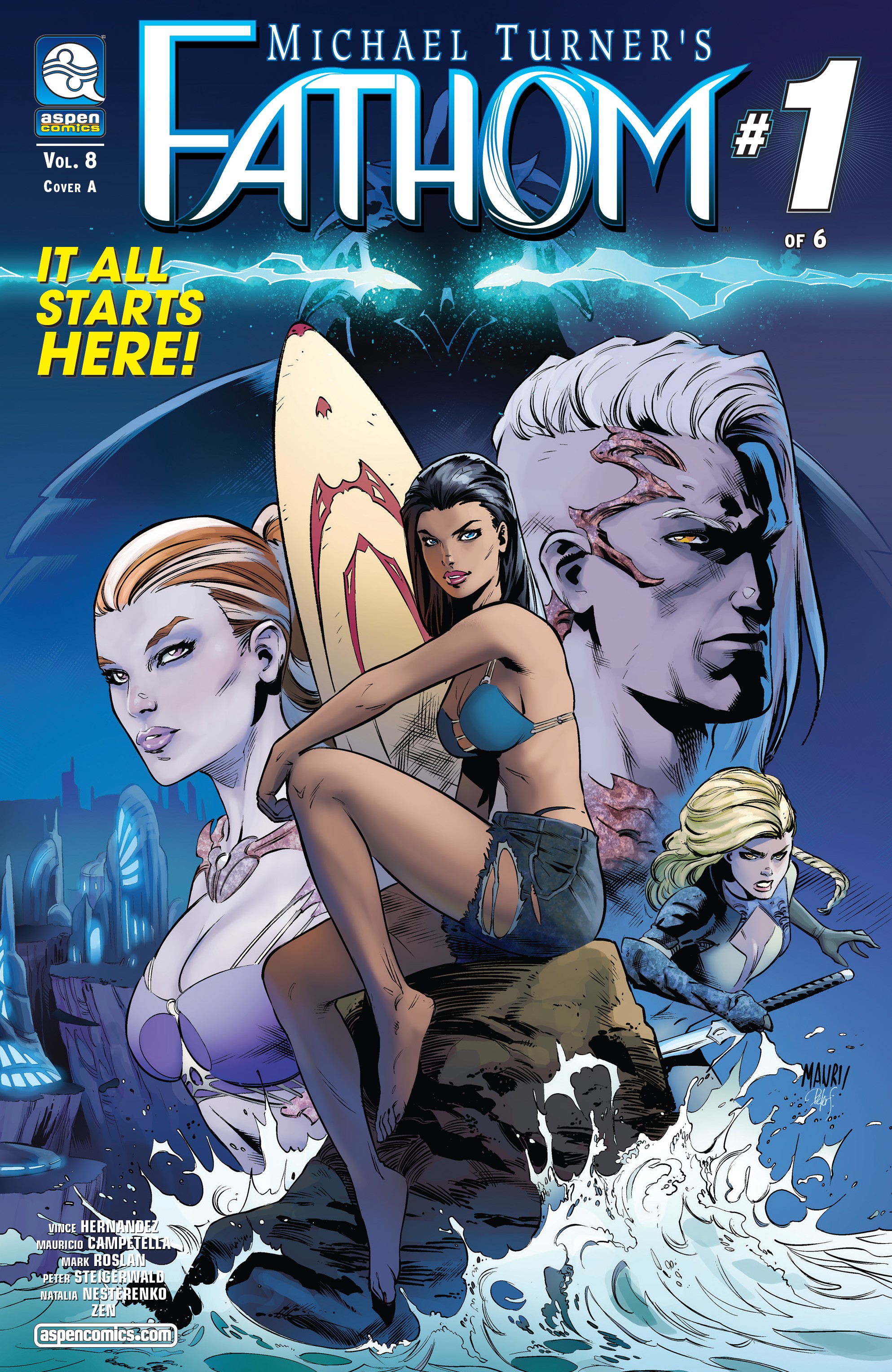 Read online Michael Turner's Fathom (2019) comic -  Issue #1 - 1