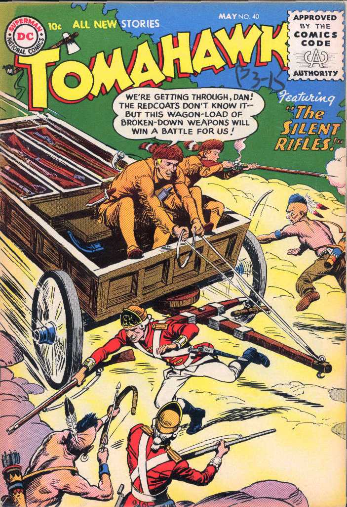 Read online Tomahawk comic -  Issue #40 - 1