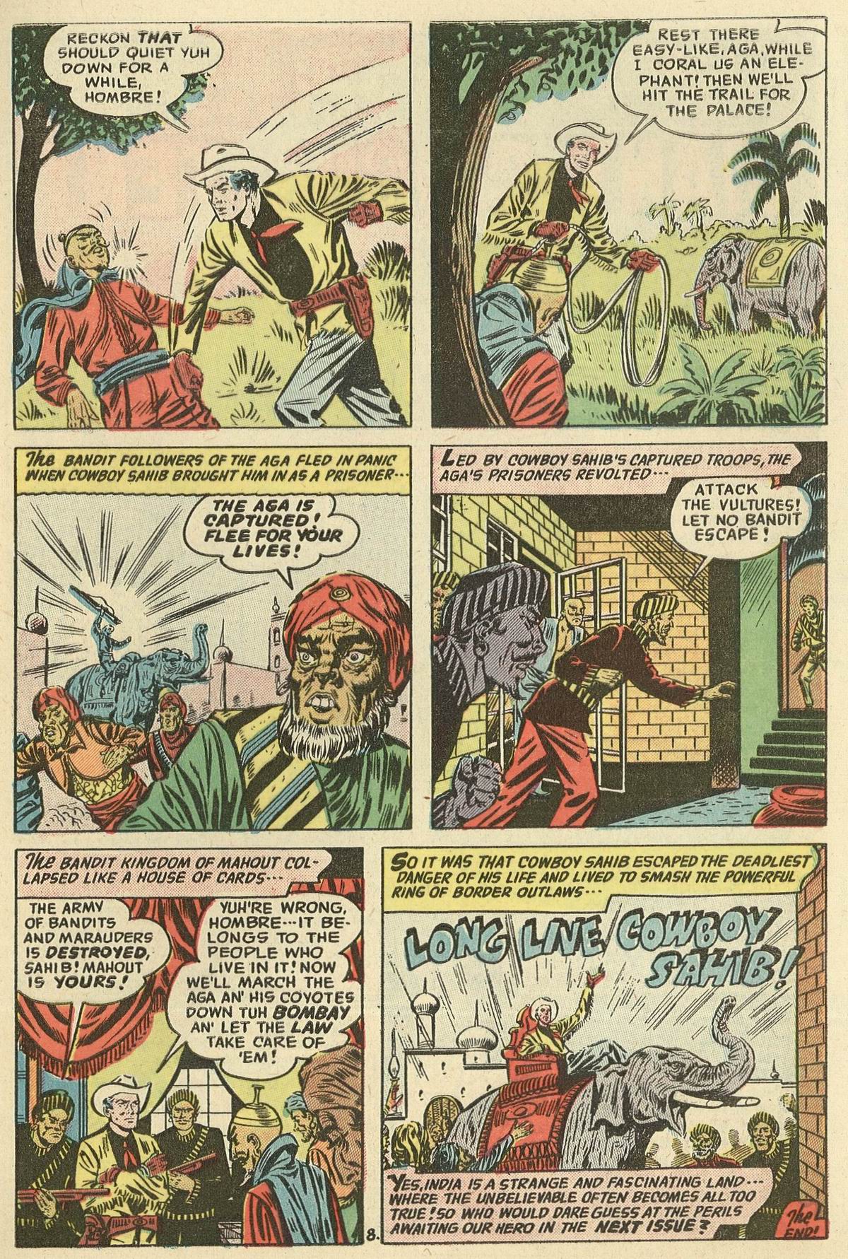 Read online Hooded Horseman comic -  Issue #31 - 33