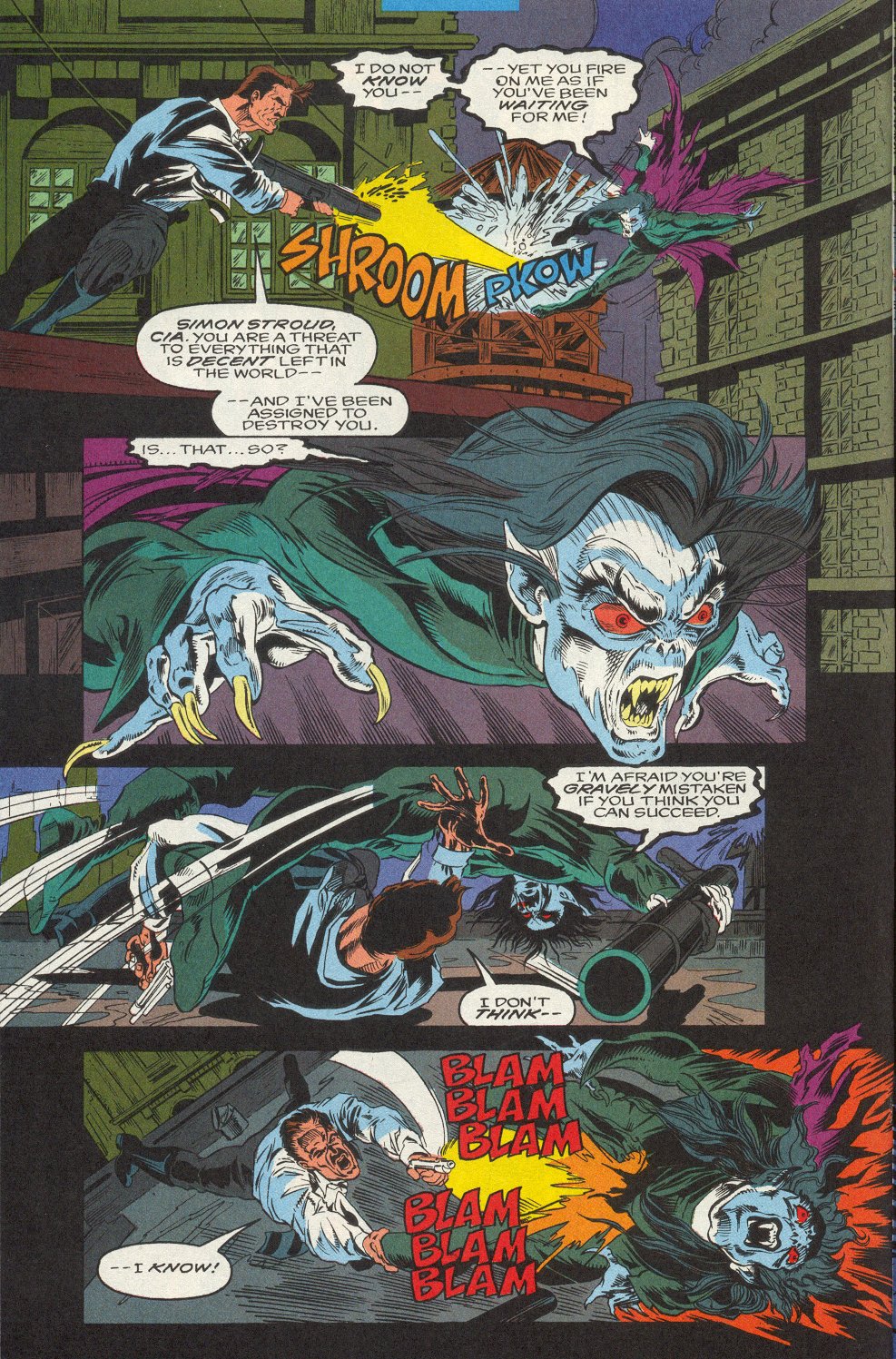 Read online Morbius: The Living Vampire (1992) comic -  Issue #10 - 17