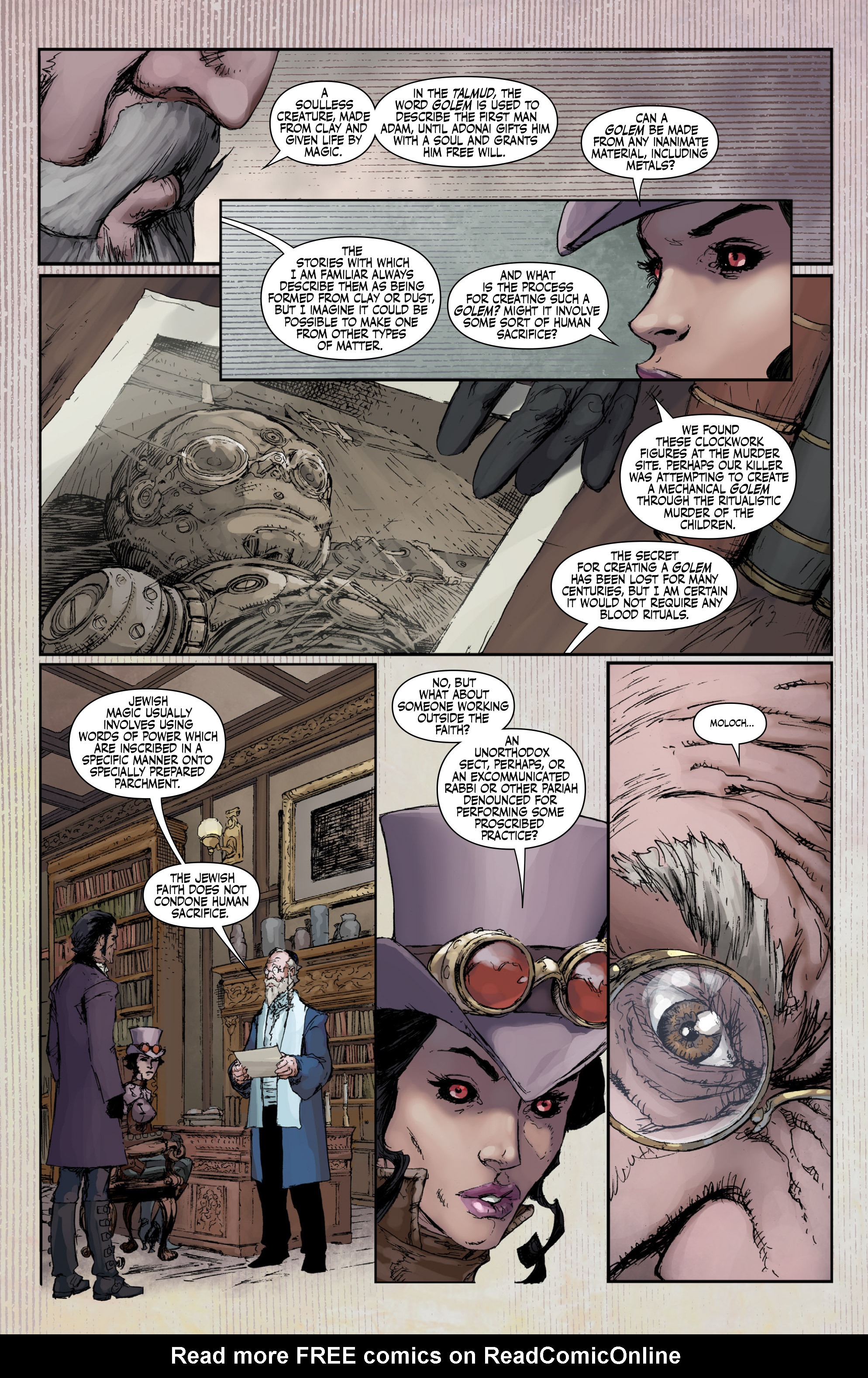 Read online Lady Mechanika: The Lost Boys of West Abbey comic -  Issue #2 - 10