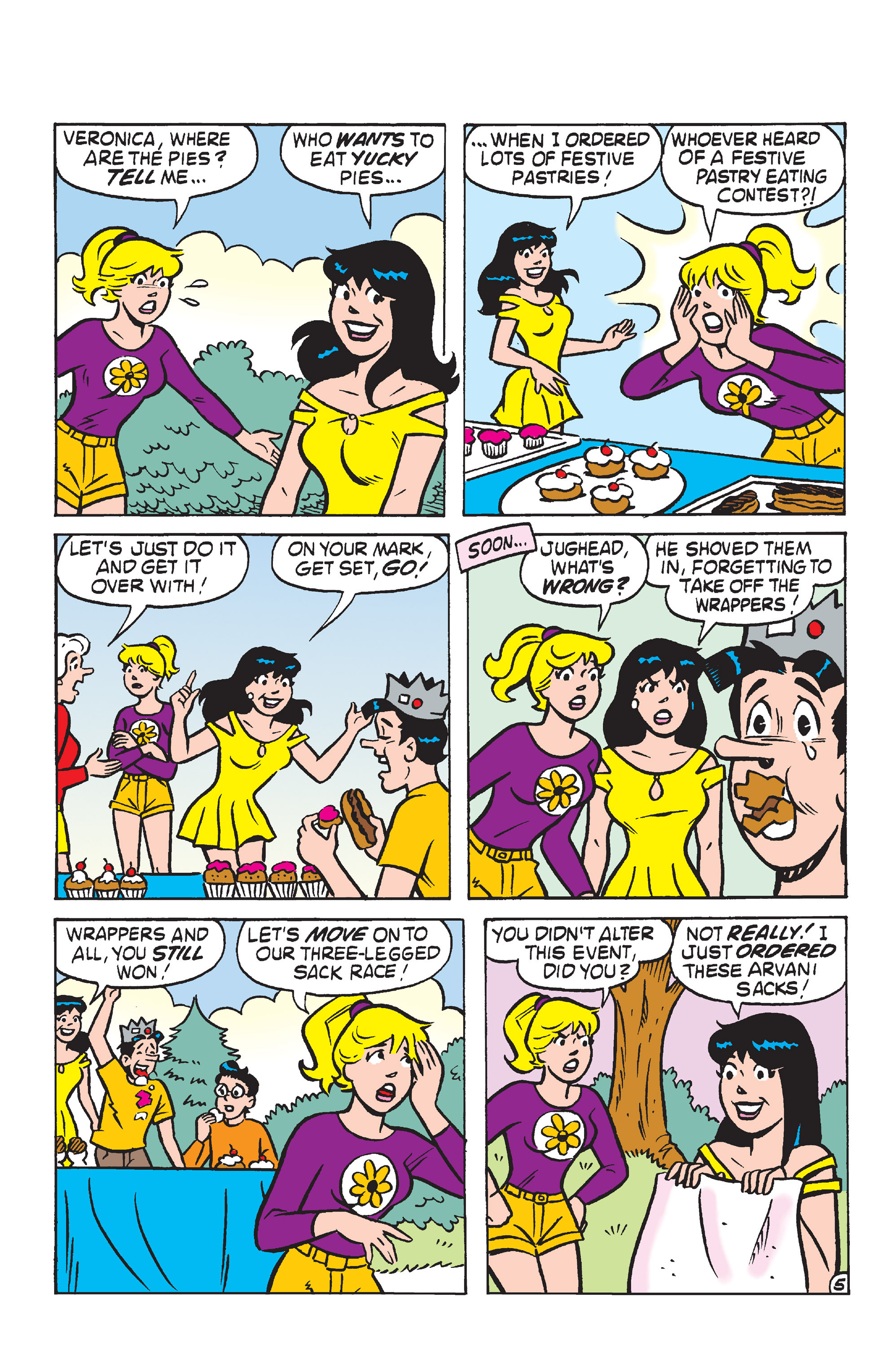 Read online Betty and Veronica: Picnic Antics comic -  Issue # TPB - 72