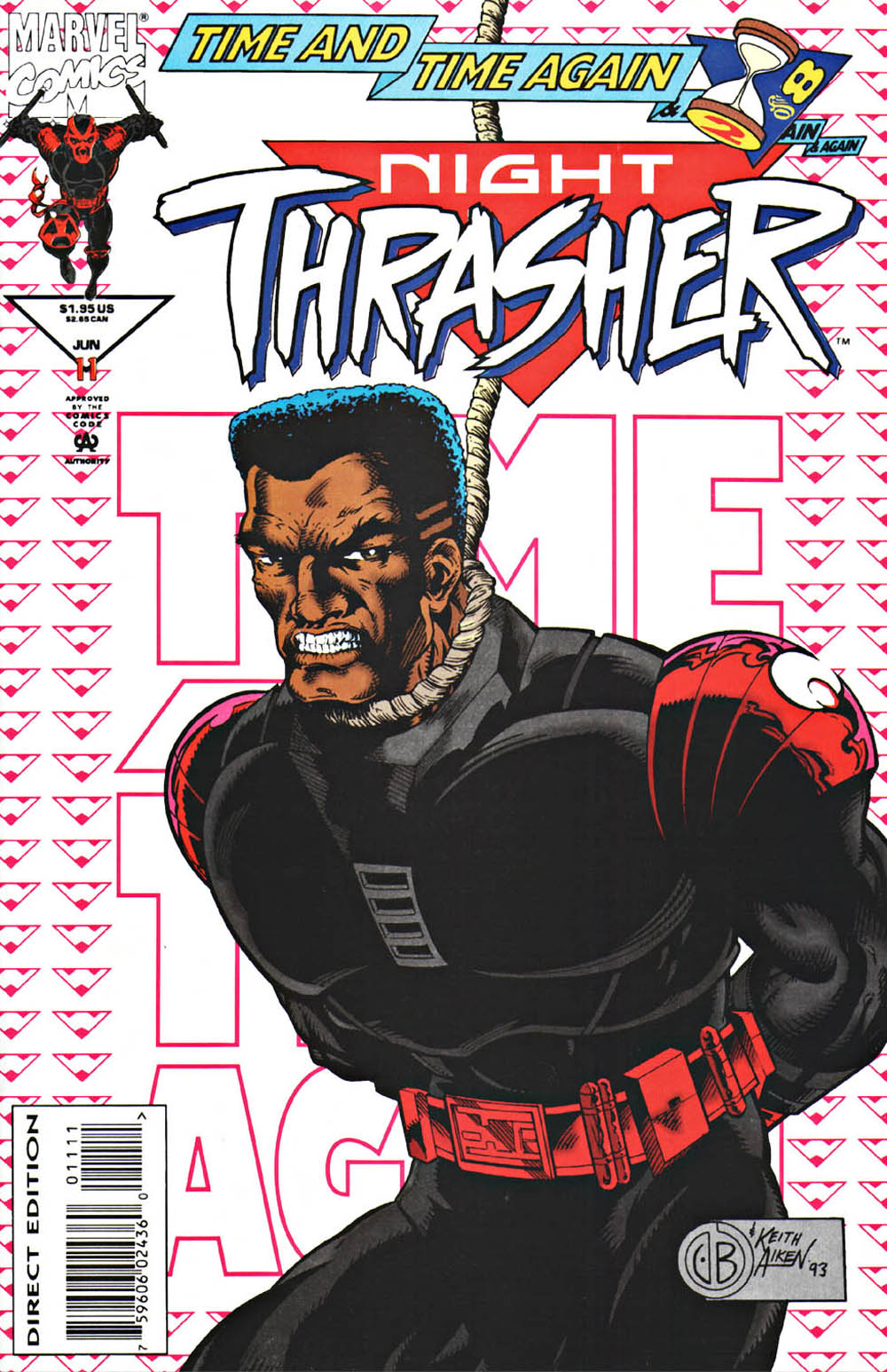 Read online Night Thrasher comic -  Issue #11 - 1