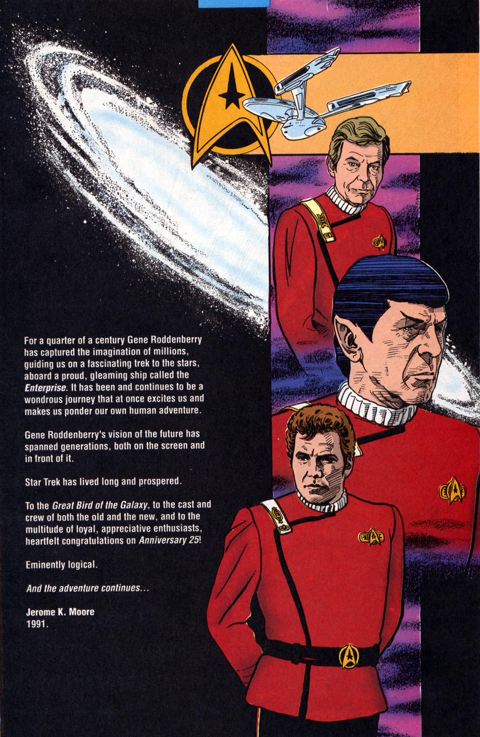 Read online Star Trek (1989) comic -  Issue #24 - 46