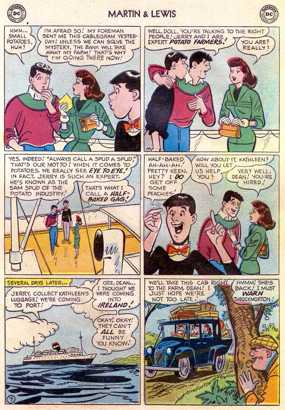 Read online The Adventures of Dean Martin and Jerry Lewis comic -  Issue #36 - 9
