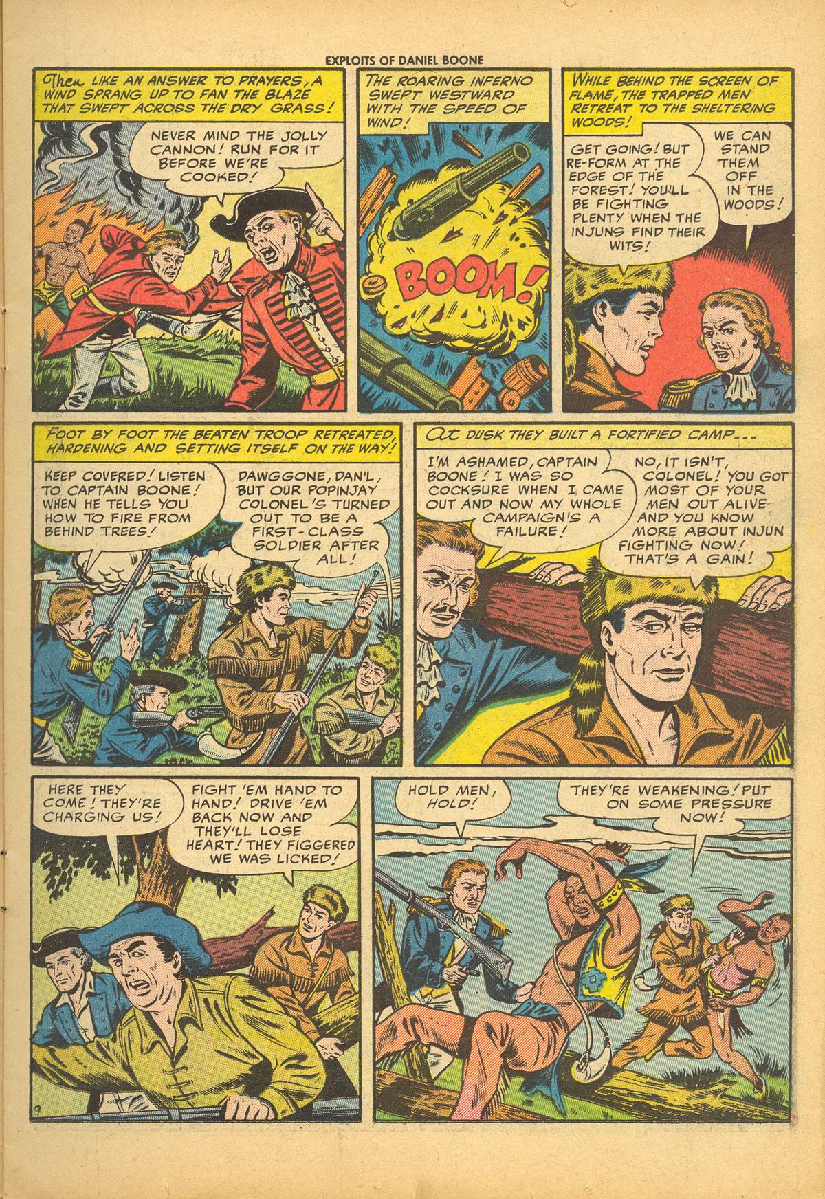 Read online Exploits of Daniel Boone comic -  Issue #3 - 11