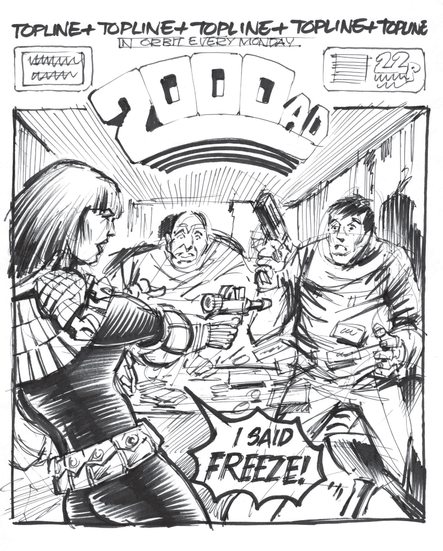 Read online Judge Dredd Megazine (Vol. 5) comic -  Issue #449 - 128