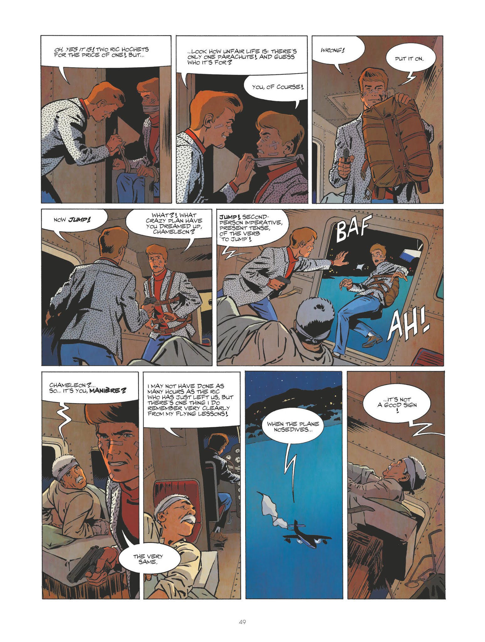 Read online The Mighty Return of Ric Hochet comic -  Issue #1 - 49