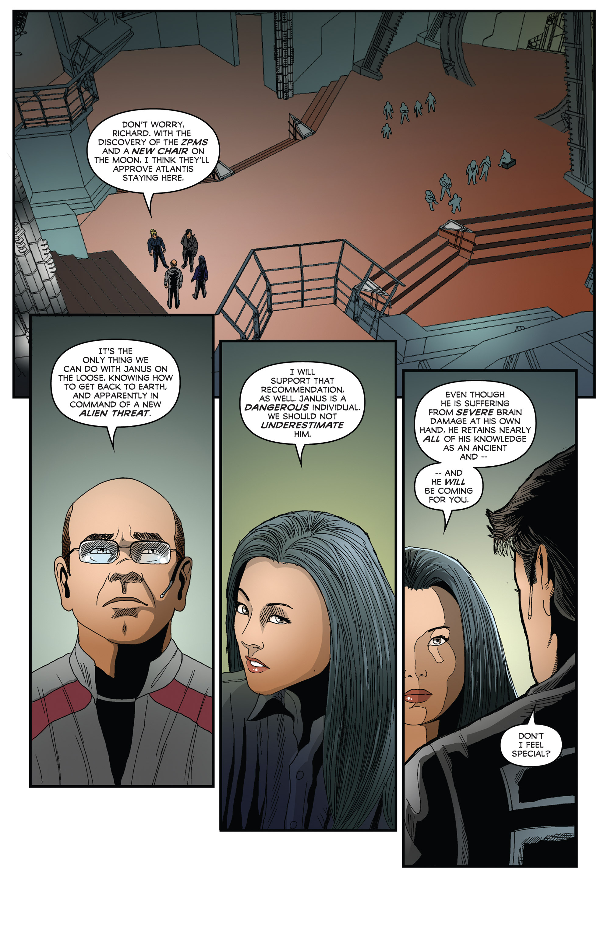Read online Stargate Atlantis: Gateways comic -  Issue #3 - 21