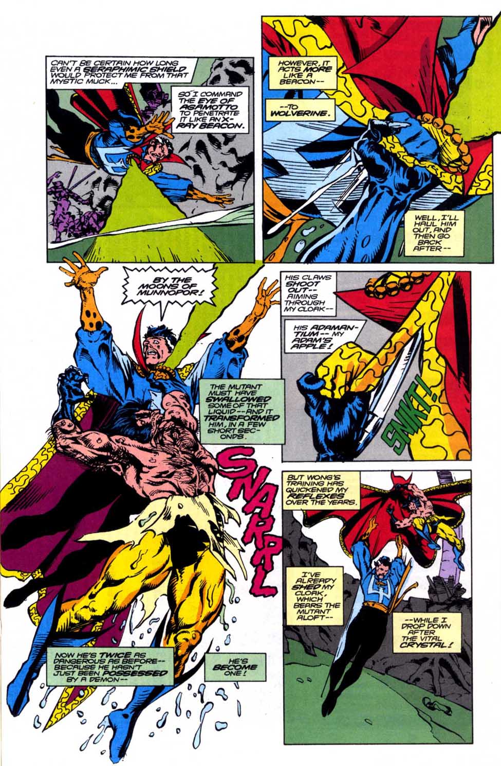 Read online Doctor Strange: Sorcerer Supreme comic -  Issue #41 - 16