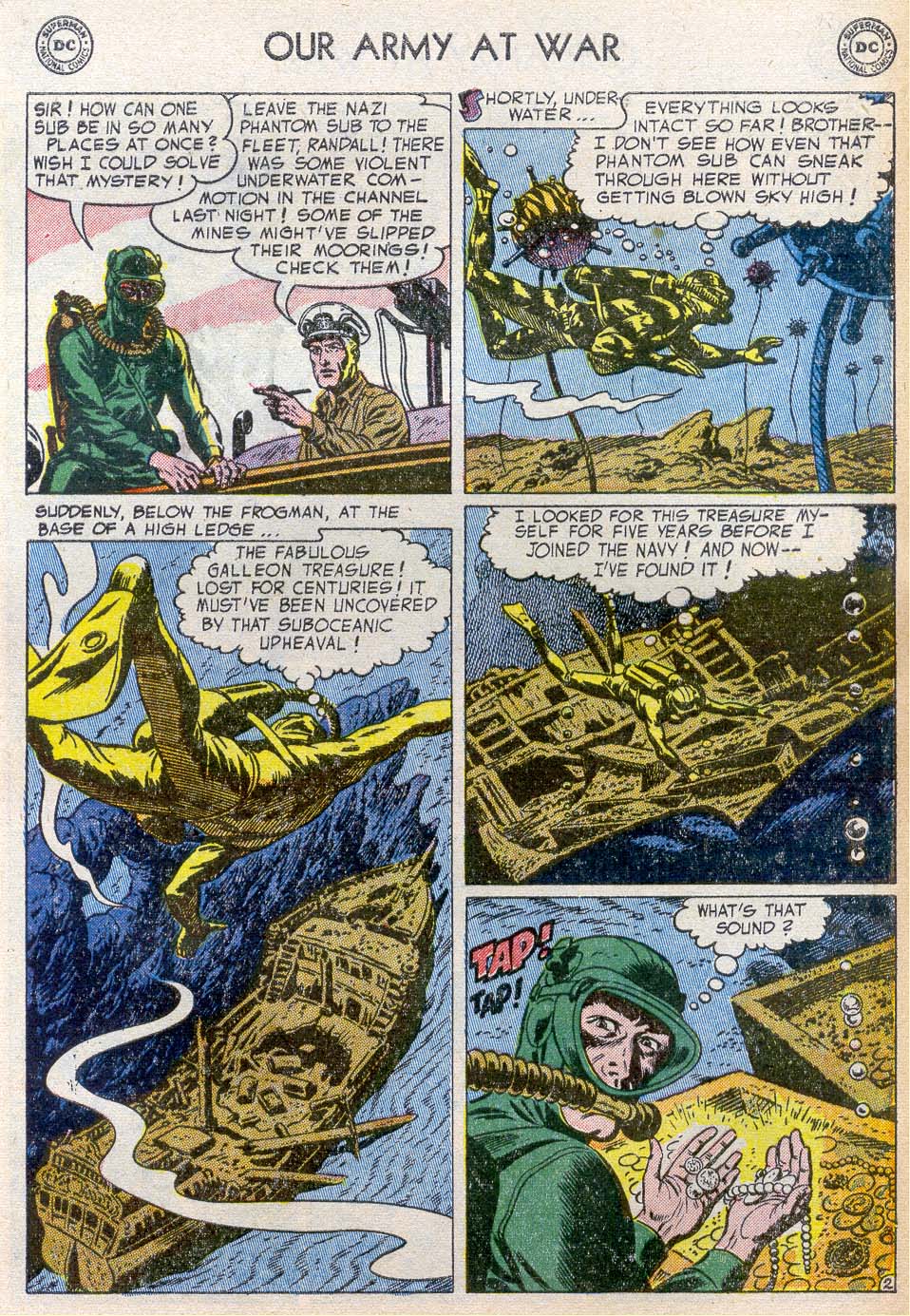 Read online Our Army at War (1952) comic -  Issue #30 - 29